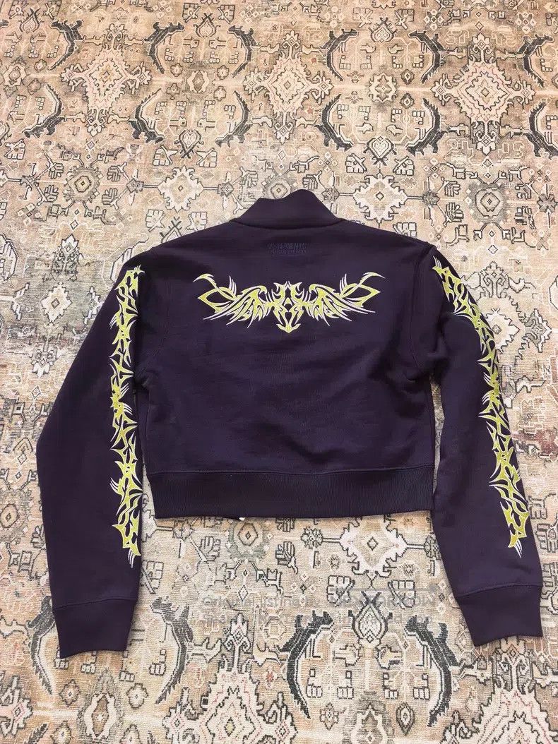 Vetements VETEMENTS Embroidered Purple Sanskrit Jacket Size US M / EU 48-50 / 2 - 2 Thumbnail
