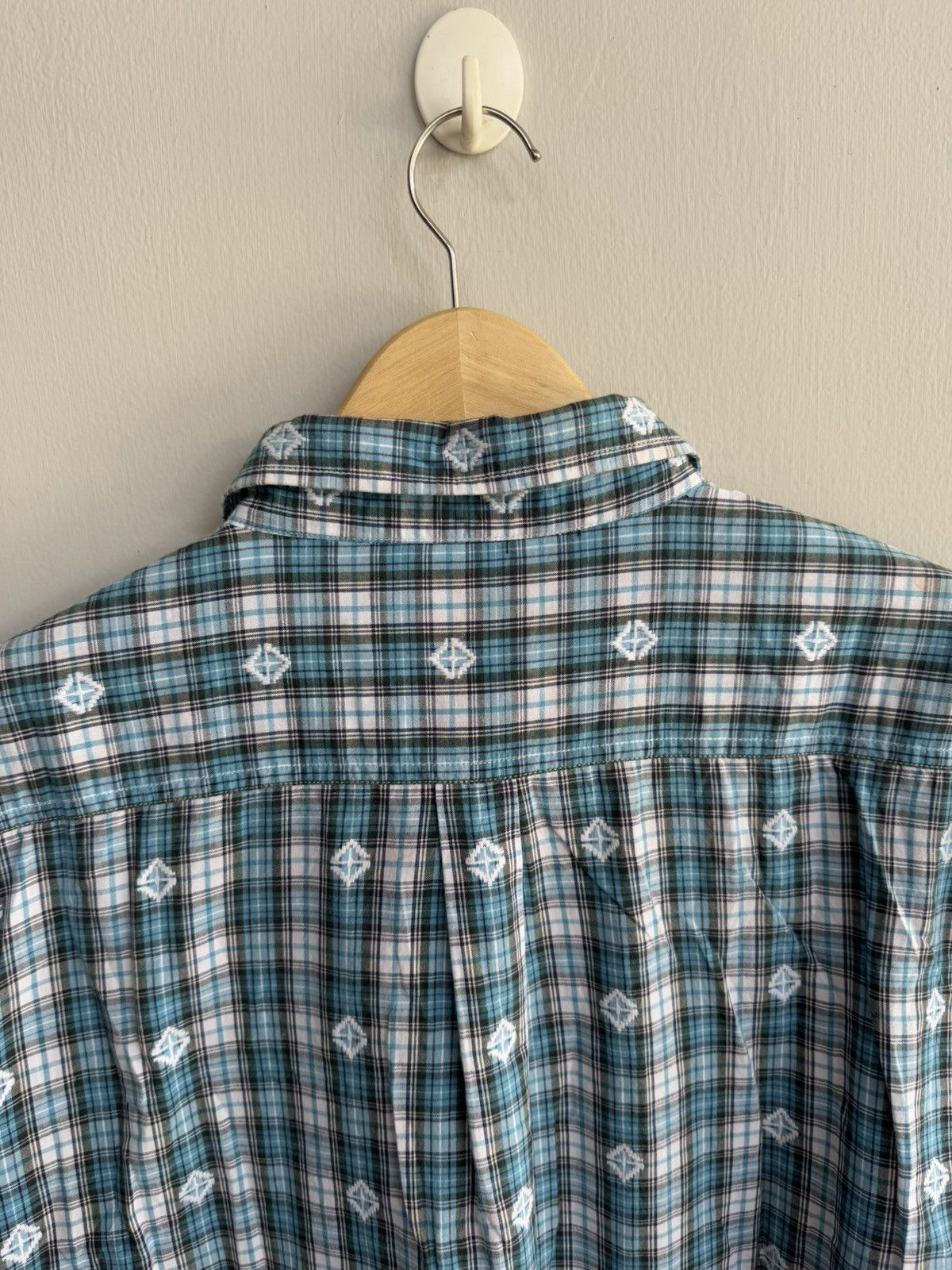 Stussy STUSSY CHECKED SHORT-SLEEVE BUTTON DOWN SHIRT Size US L / EU 52-54 / 3 - 6 Thumbnail