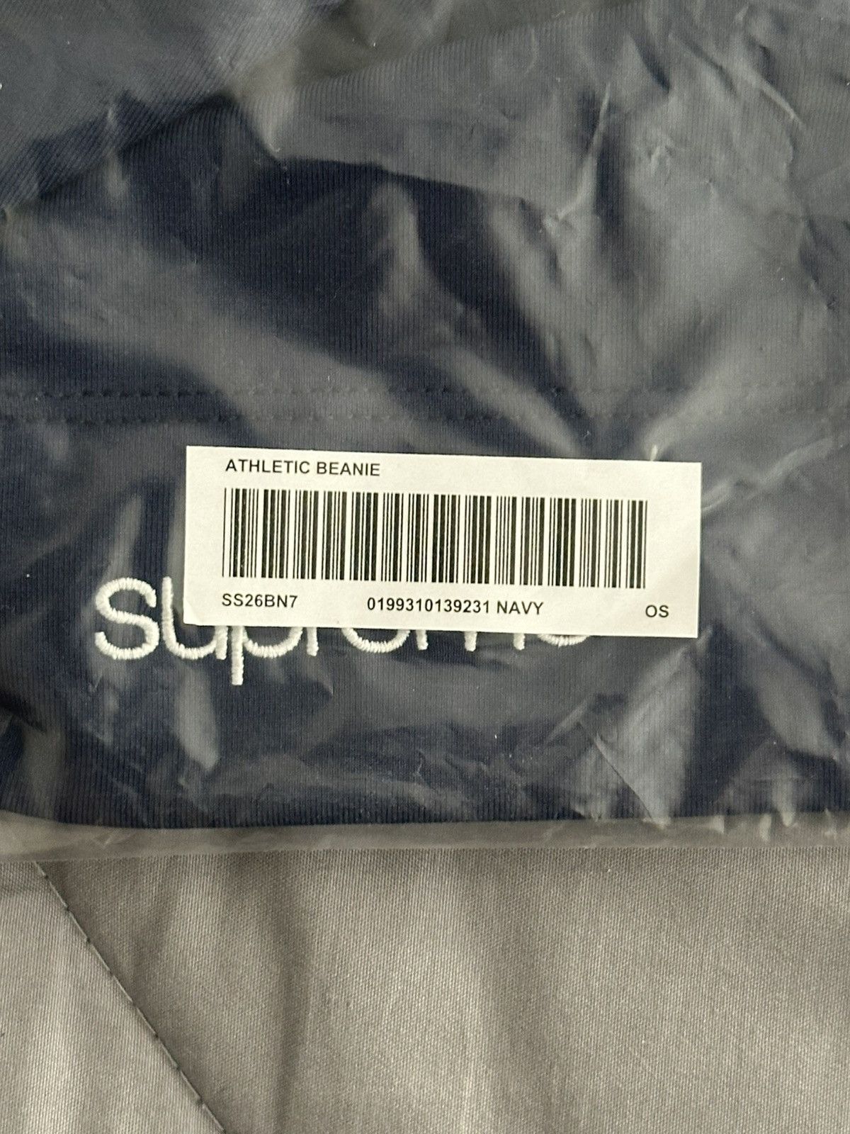 Supreme Supreme Base Layer Beanie Navy Size ONE SIZE - 3 Thumbnail