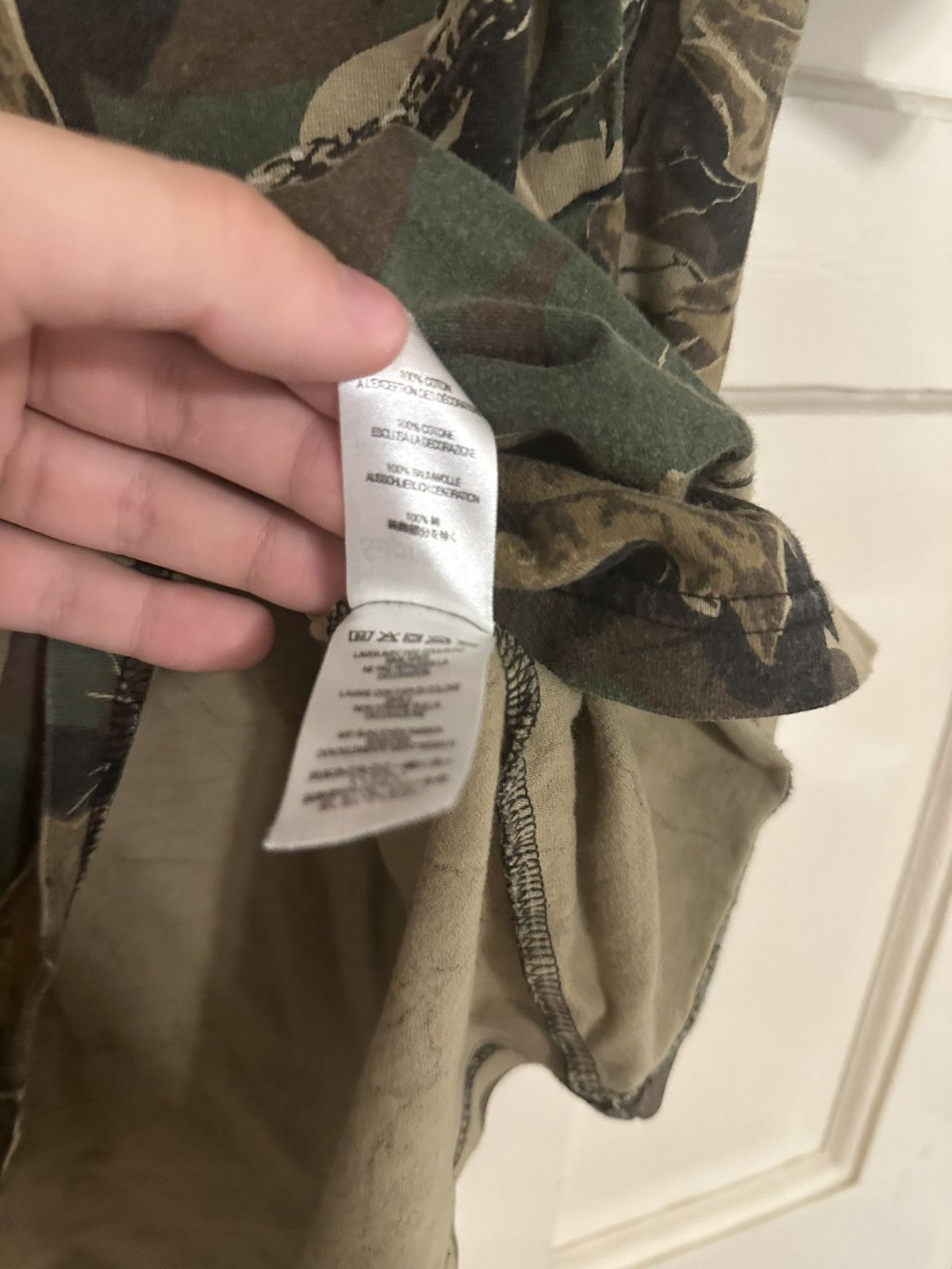 Supreme supreme camo tee Size US M / EU 48-50 / 2 - 10 Thumbnail