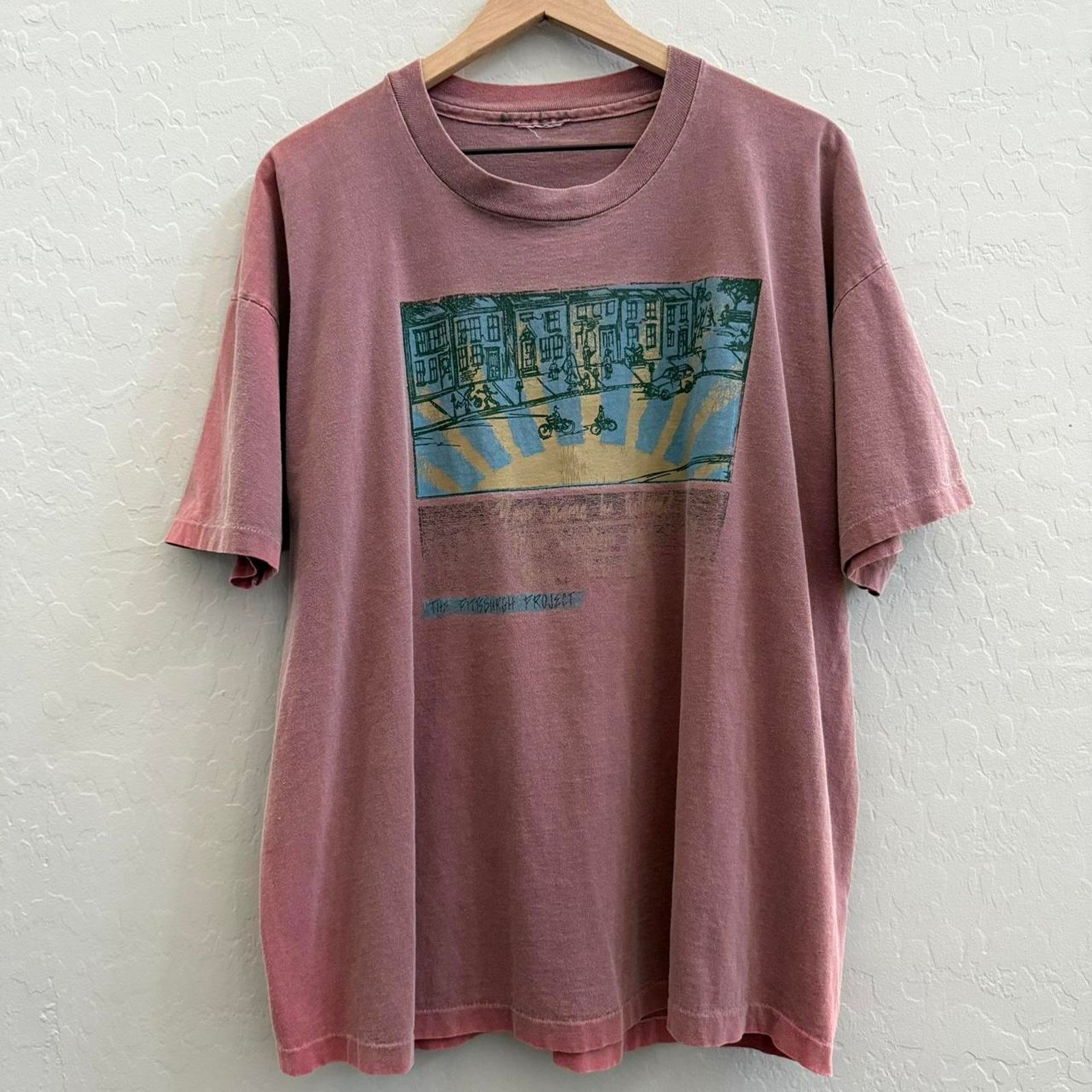 Other Vintage 90s the pittsburgh project art t-shirt Size US XL / EU 56 / 4 - 1 Thumbnail