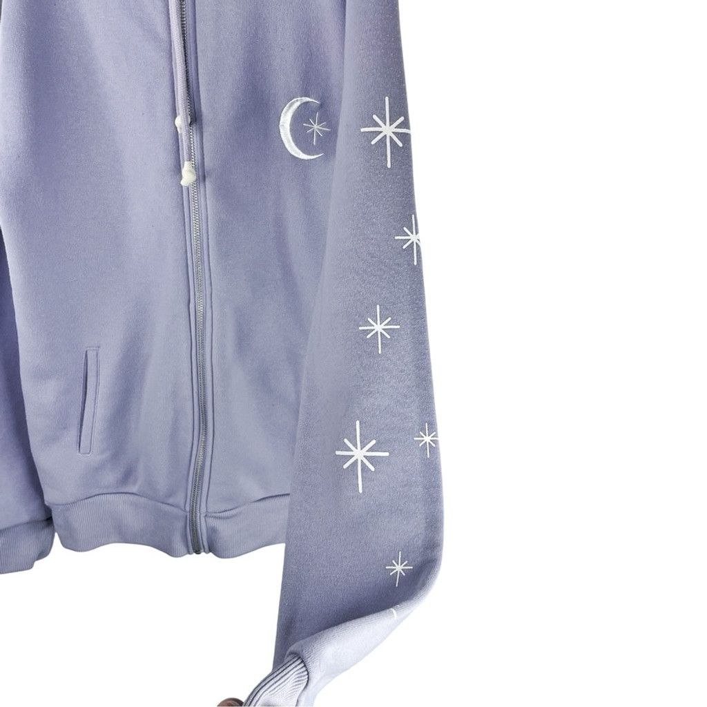 Other VIVRE LA VIE Women Zip Hoodie Positive Message Arm Stars XS Size XS / US 0-2 / IT 36-38 - 1 Thumbnail