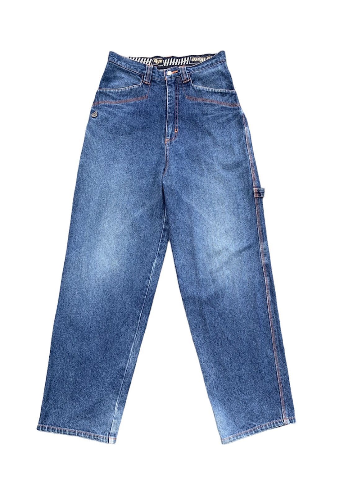 Vintage Vintage Johnny Blaze Baggy Denim Jeans Size US 29 - 2 Thumbnail