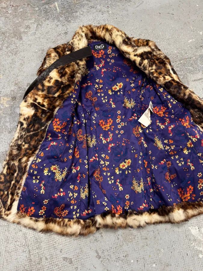 Dolce & Gabbana AW2004 Dolce & Gabbana Fur Royal Long Jacket Size XS / US 0-2 / IT 36-38 - 10 Thumbnail