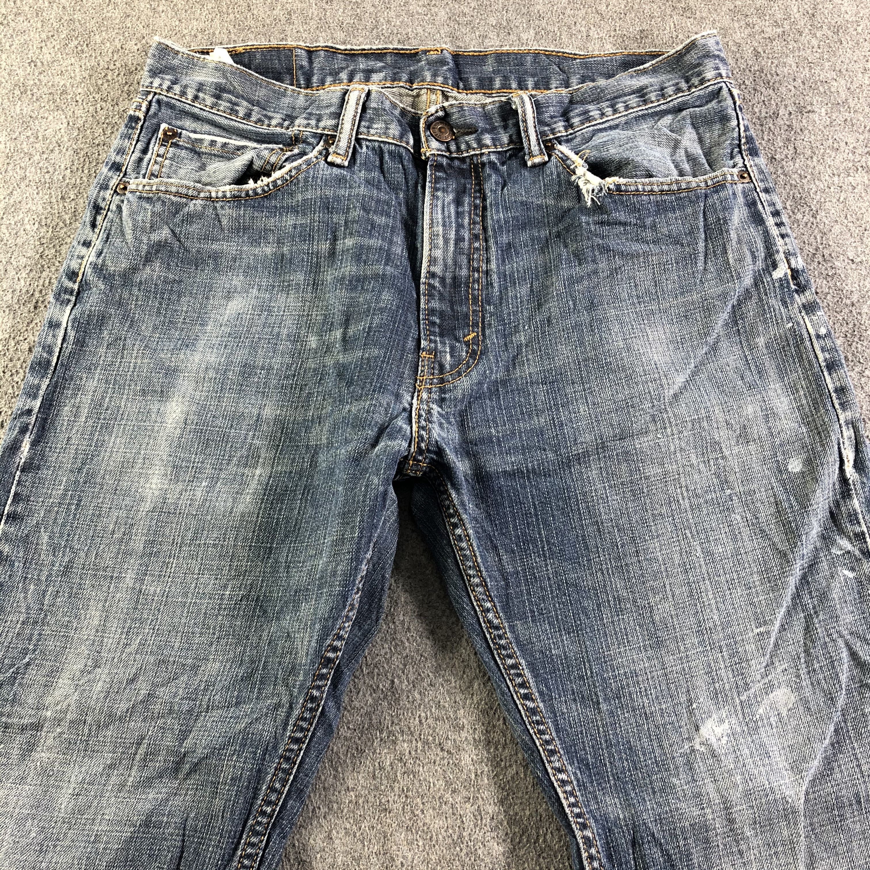 Levi's Vintage Blue Wash Levis 505 Jeans-J4178 Size US 34 / EU 50 - 3 Thumbnail