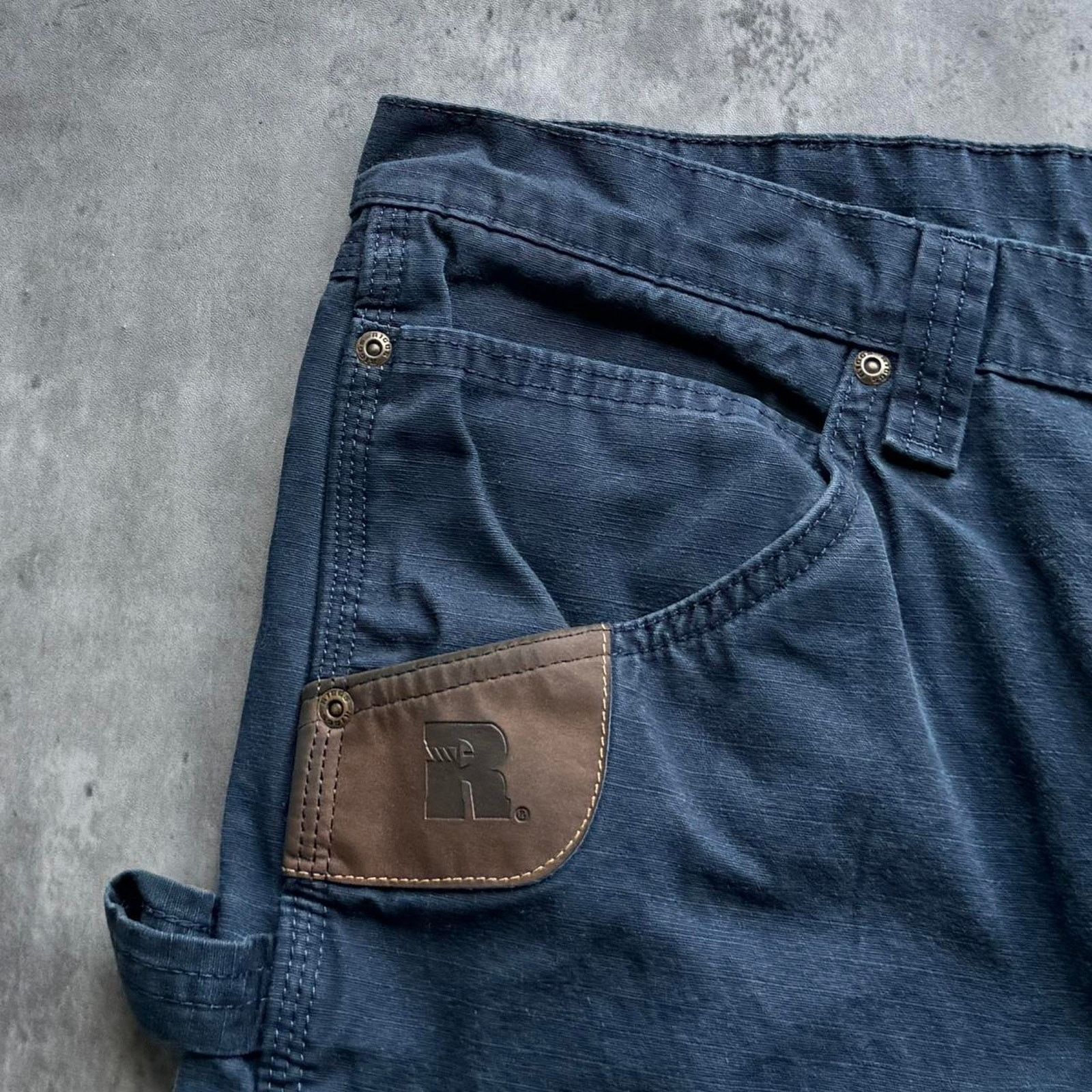 Carhartt × Carhartt Wip × Wrangler Y2K Carhartt Style Baggy Double Knee Carpenter Skater Pants Size US 38 / EU 54 - 3 Thumbnail