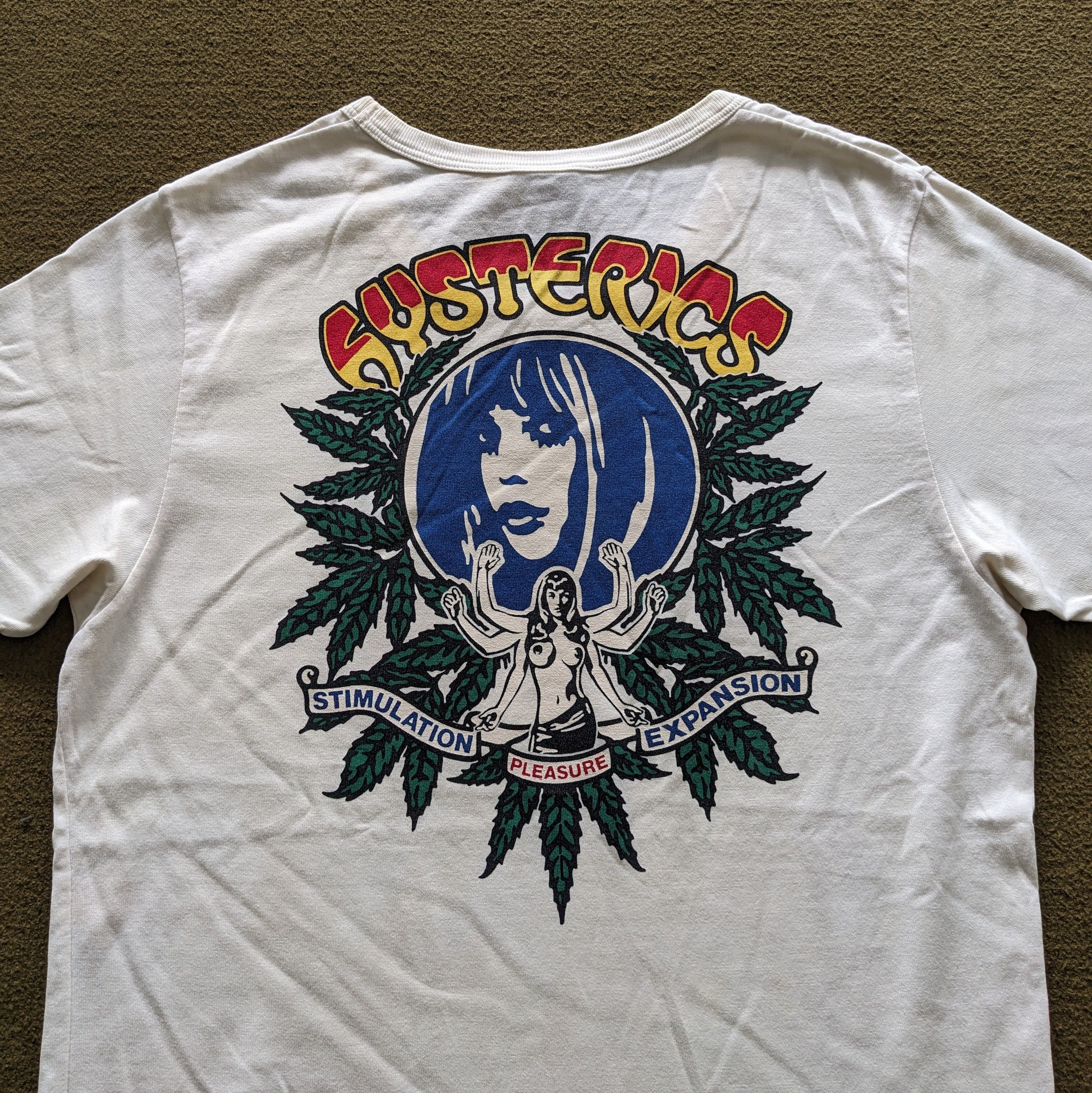 Vintage Vintage 90's Hysteric Glamour Japanese Brand T-shirt Size US S / EU 44-46 / 1 - 2 Thumbnail