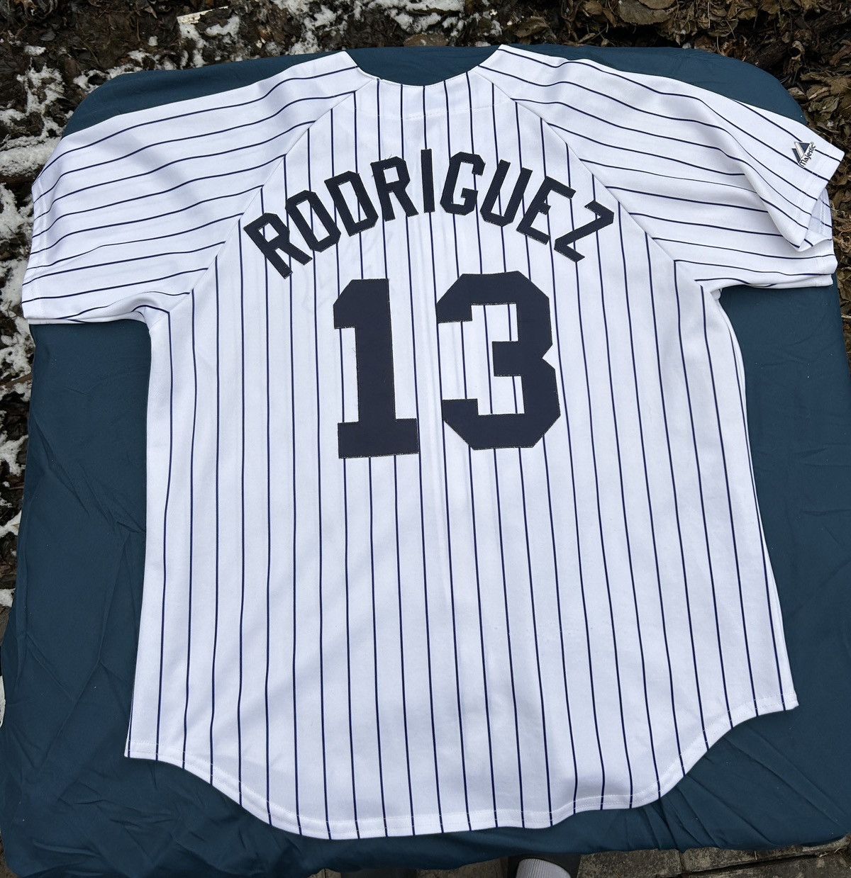 MLB Authentic Majestic NY Yankees Alex Rodriguez MLB Jersey Size US L / EU 52-54 / 3 - 2 Thumbnail