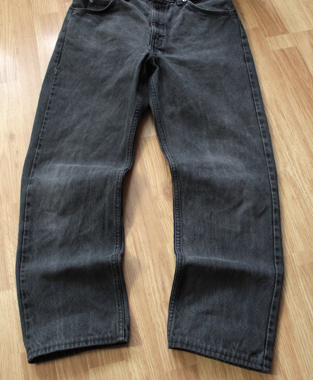 Levi's × Levi's Vintage Clothing × Vintage 🔥 90s LEVIS 505 Black 34x30 Denim Pants Jeans Regular Fit Size US 34 / EU 50 - 6 Thumbnail