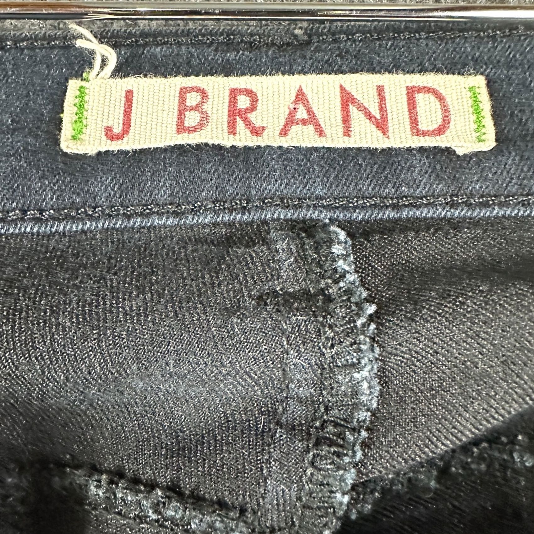 J Brand J Brand Pants Womens 26 Stealth Pant Black Cotton Stretch Zip Pockets Zip Ankle pants Size 26" / US 2 / IT 38 - 4 Thumbnail