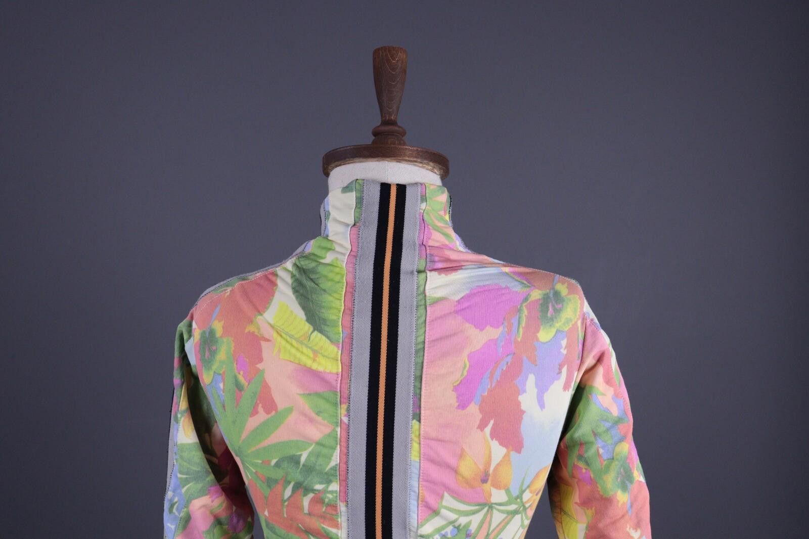 JET SET Jet Set Multicolor Allover Floral Fleece Jacket Size M Size M / US 6-8 / IT 42-44 - 8 Thumbnail