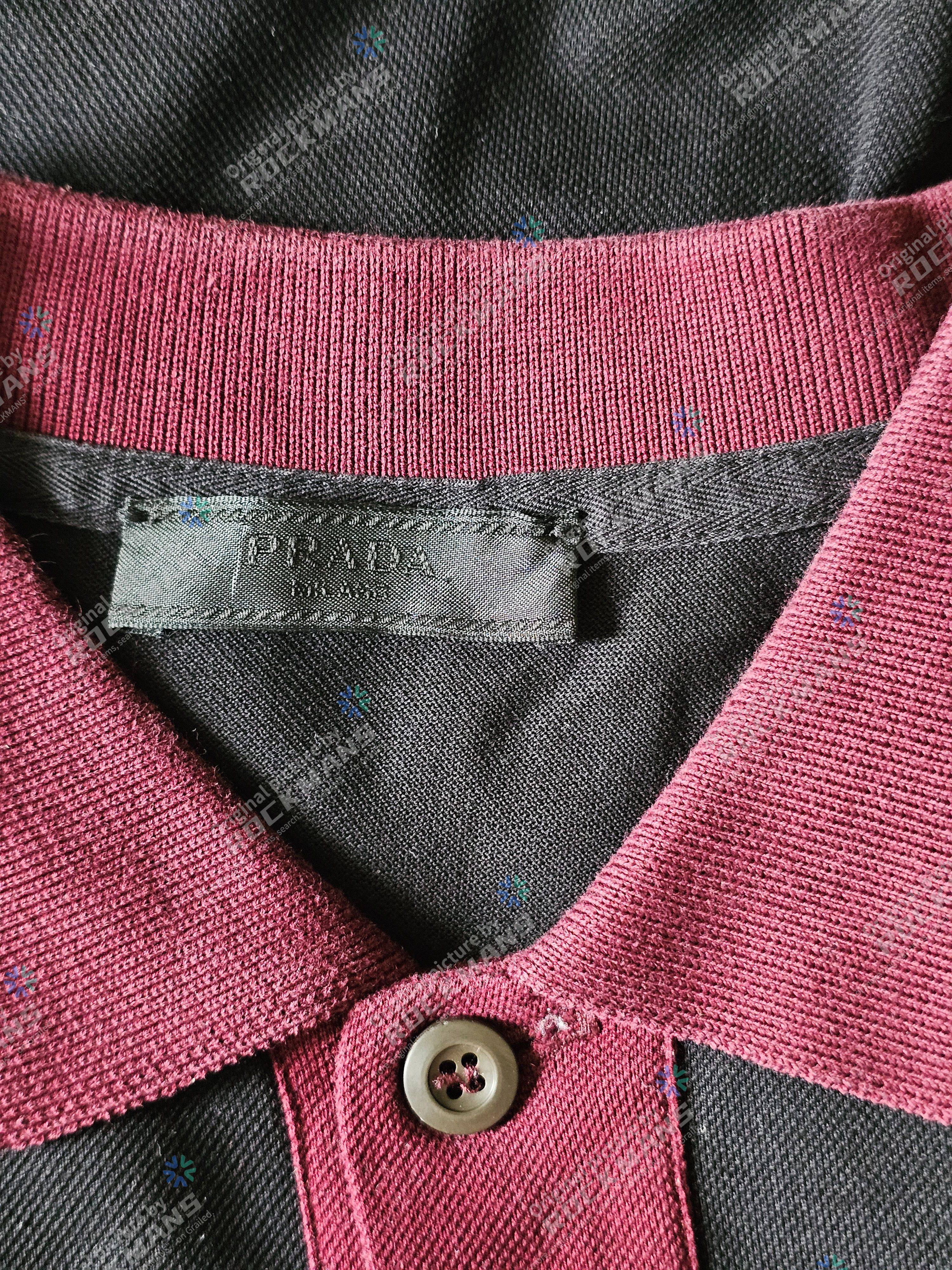 Prada Prada Logo Patch Polo Shirt Size S like M Size US S / EU 44-46 / 1 - 5 Thumbnail