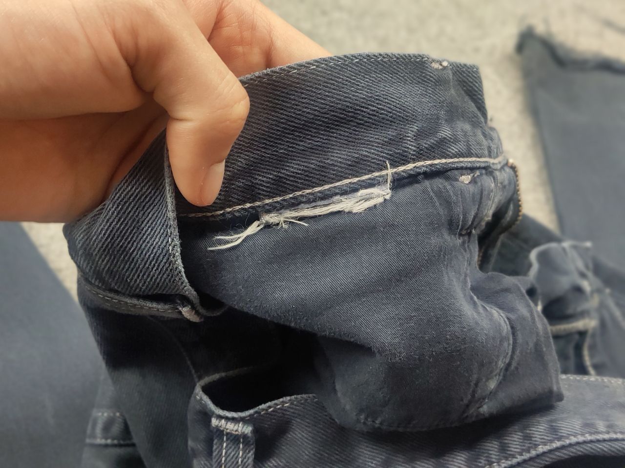 Carhartt Vintage Carhartt Wip Denim Jeans boiled effect loose ripped Size US 32 / EU 48 - 15 Thumbnail