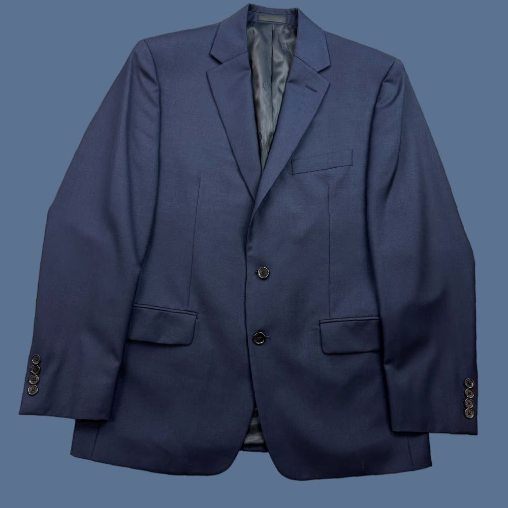 Ralph Lauren Lauren Ralph Lauren Blazer Mens 40R Navy Wool Blend Sport Jacket Black Label Size 40R - 1 Thumbnail