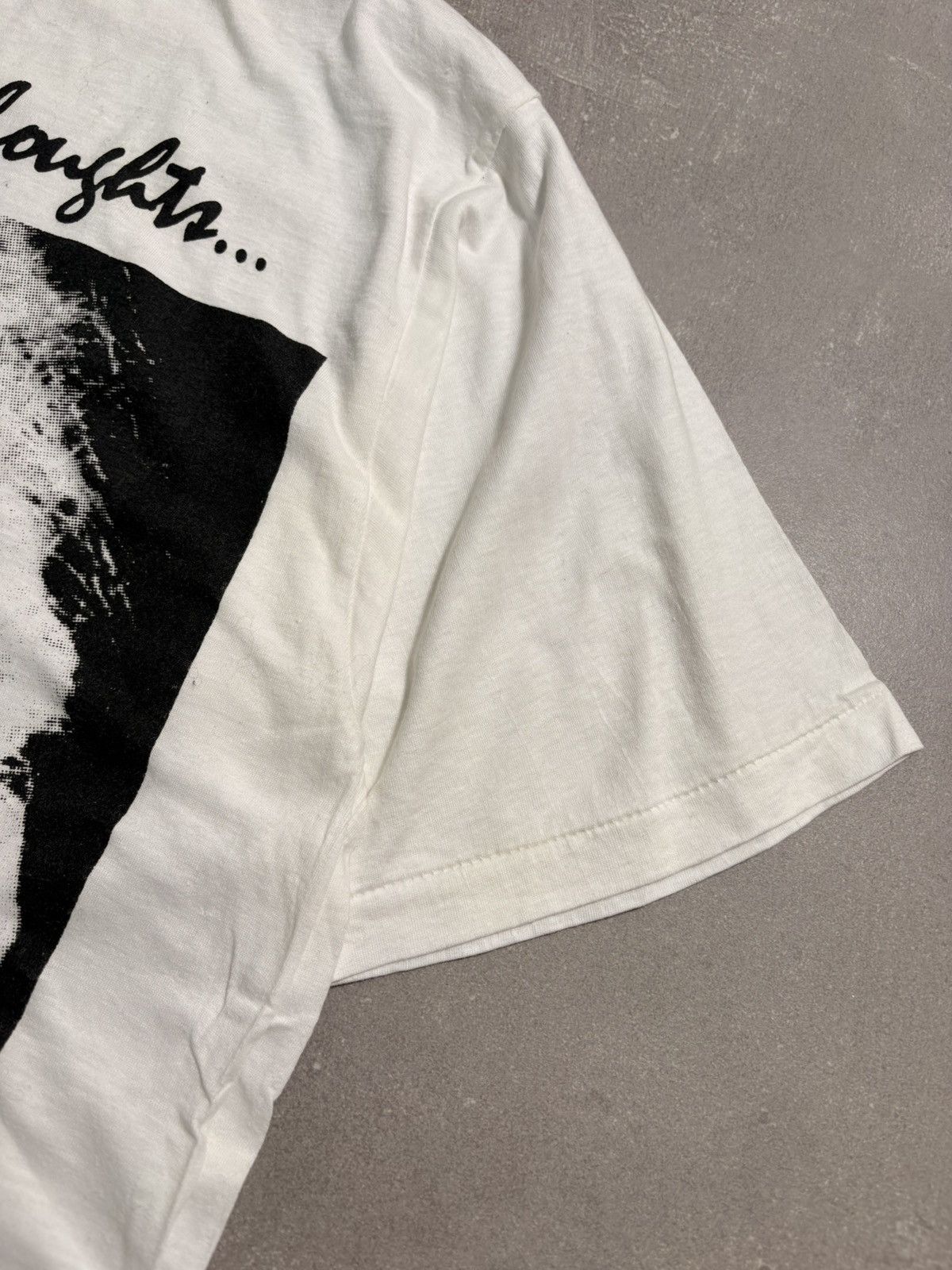 Vintage 90s Single stitch Einstein Tee Size US XL / EU 56 / 4 - 3 Thumbnail