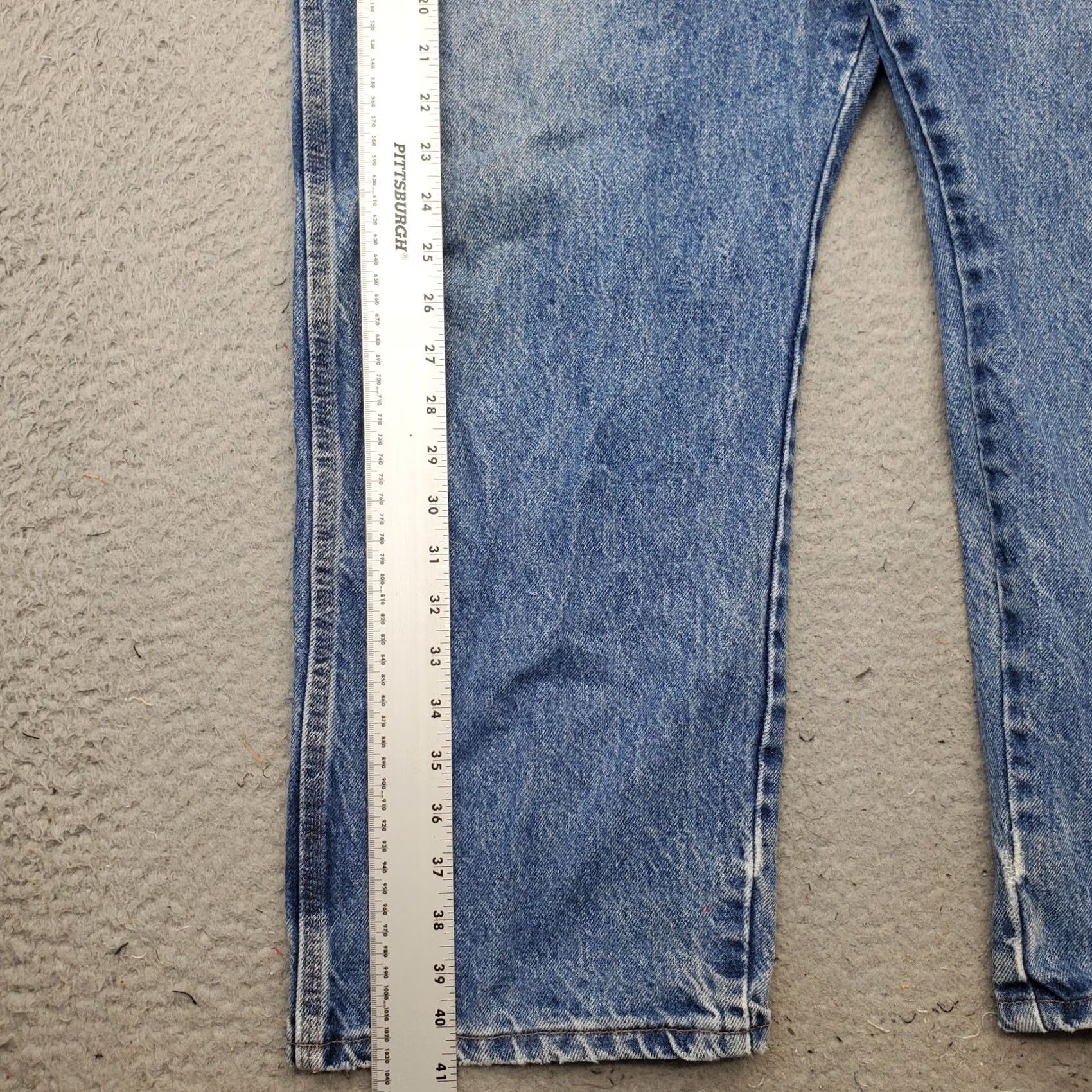 Wrangler Wrangler Mens Jeans 40x30 Blue Denim Riggs Workwear High Rise FR3W020 Size US 40 / EU 56 - 3 Thumbnail