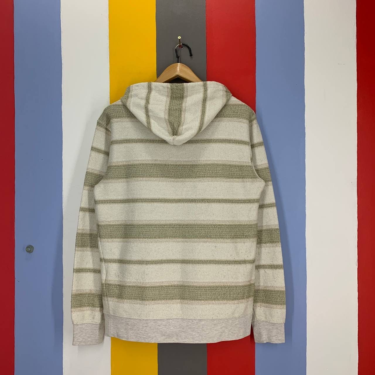 Quiksilver QUIKSILVER Stripe Zipper Hoodie #2402-13x Size US M / EU 48-50 / 2 - 10 Thumbnail