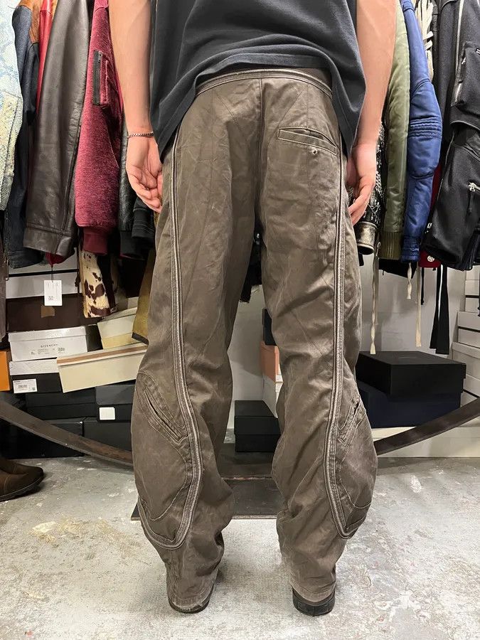 Marithe + Francois Girbaud 2000s Marithé + François Girbaud Brown Avant-Garde Pants Size US 32 / EU 48 - 3 Thumbnail
