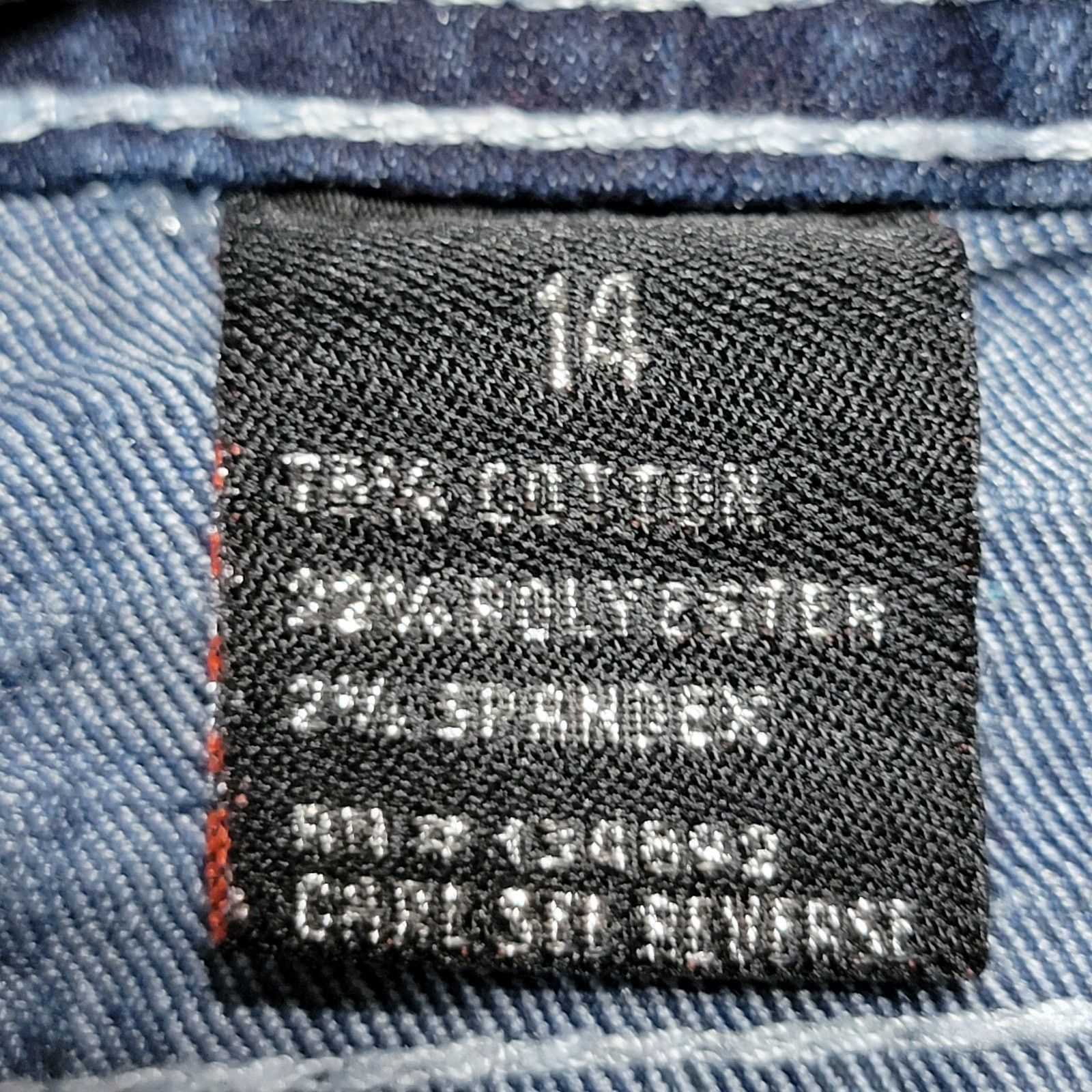 Other Give Me Five Capris w/ Pocket Embroidery & Bling - Size 14 Size 36" / US 14 / IT 50 - 7 Thumbnail
