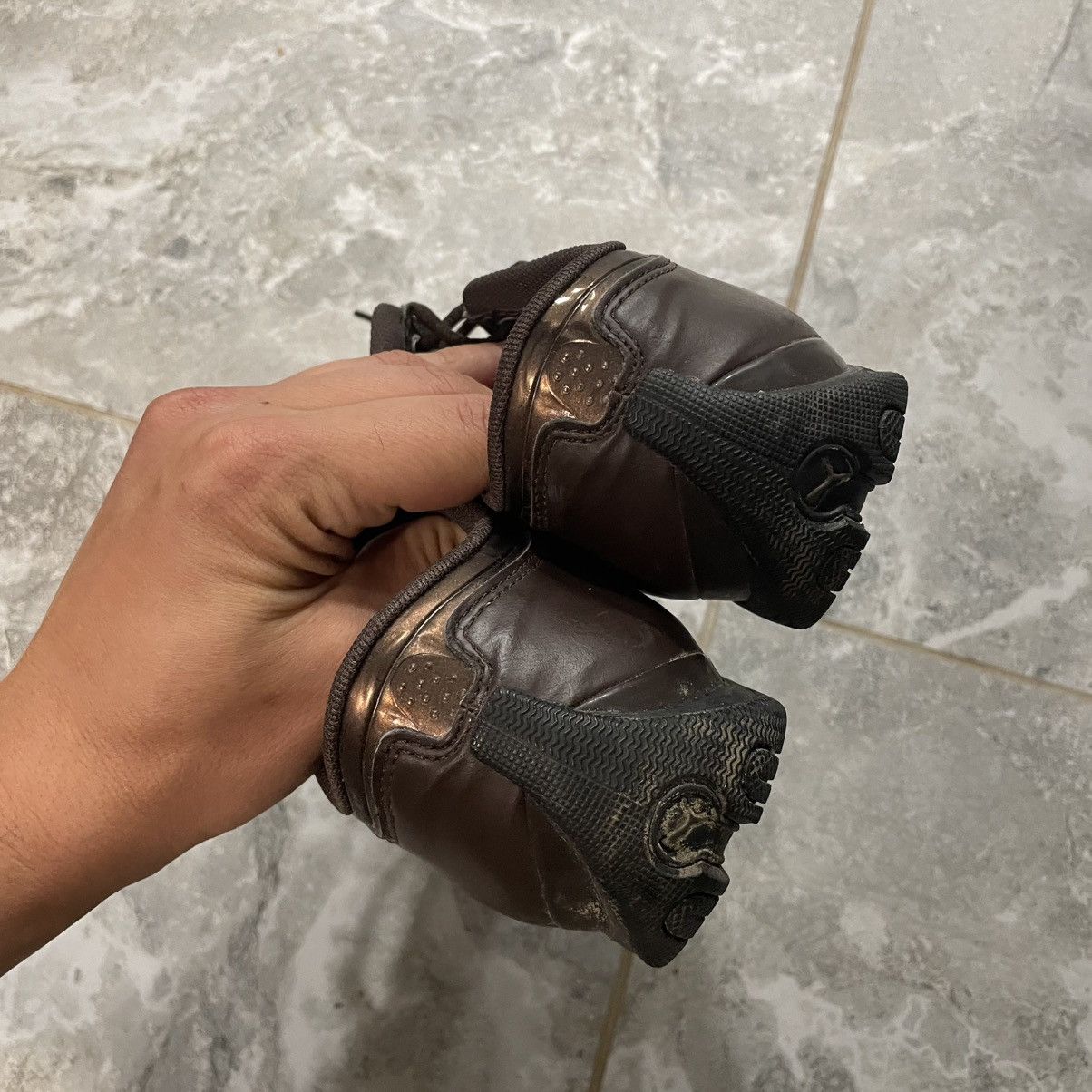 Japanese Brand Puma speedcat hype brown boots shoes sneakers retro old Size US 10 / EU 43 - 6 Thumbnail