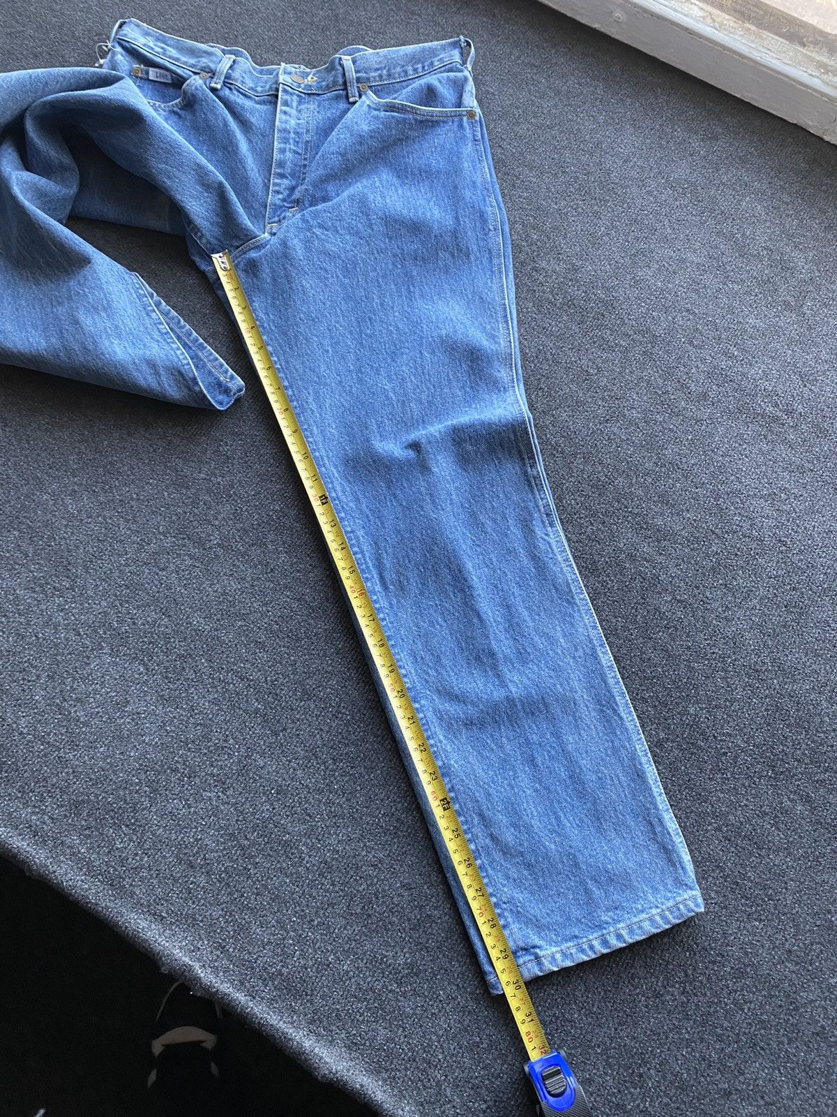 Lee 🔥80s Lee riders archive union made blue washed light jeans Size US 36 / EU 52 - 15 Thumbnail