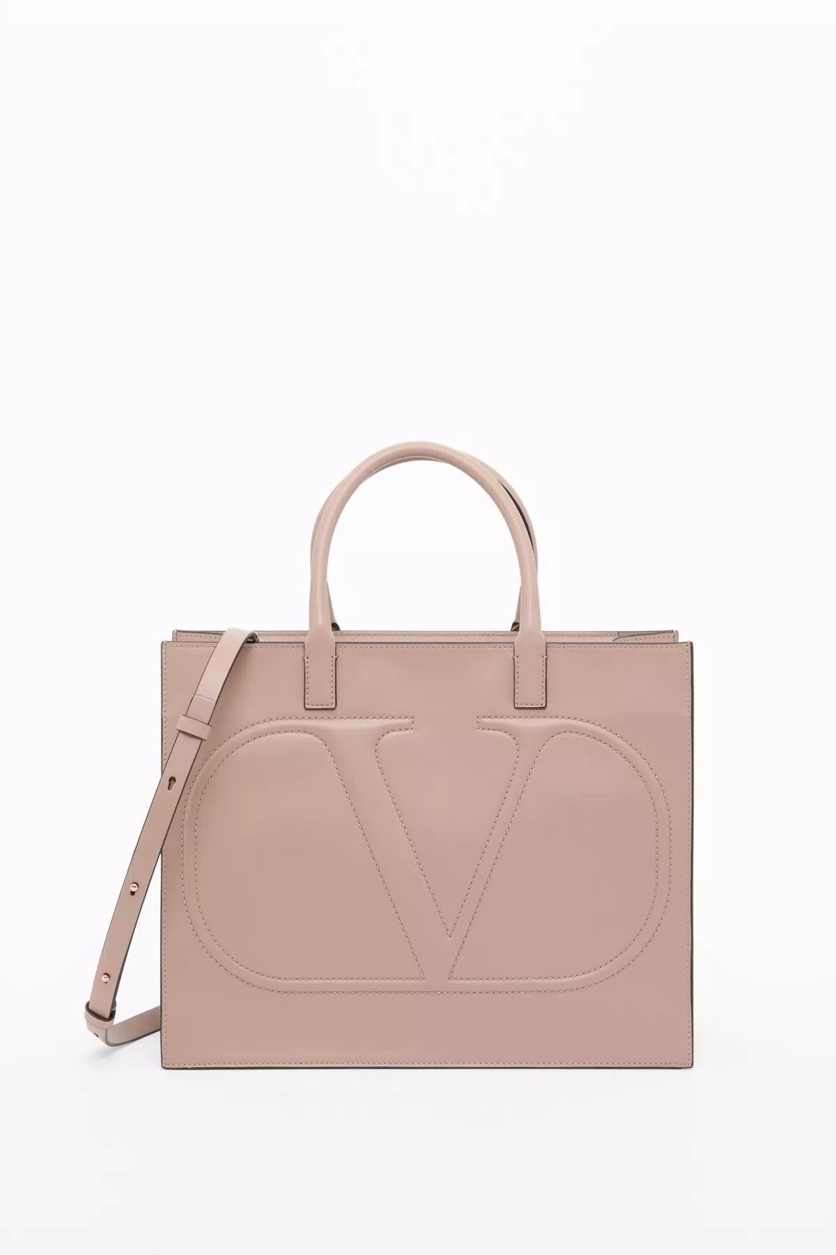 Valentino oc11z0725 Size:OS/Tote Bag in Light Dusty Pink Size ONE SIZE - 1 Thumbnail