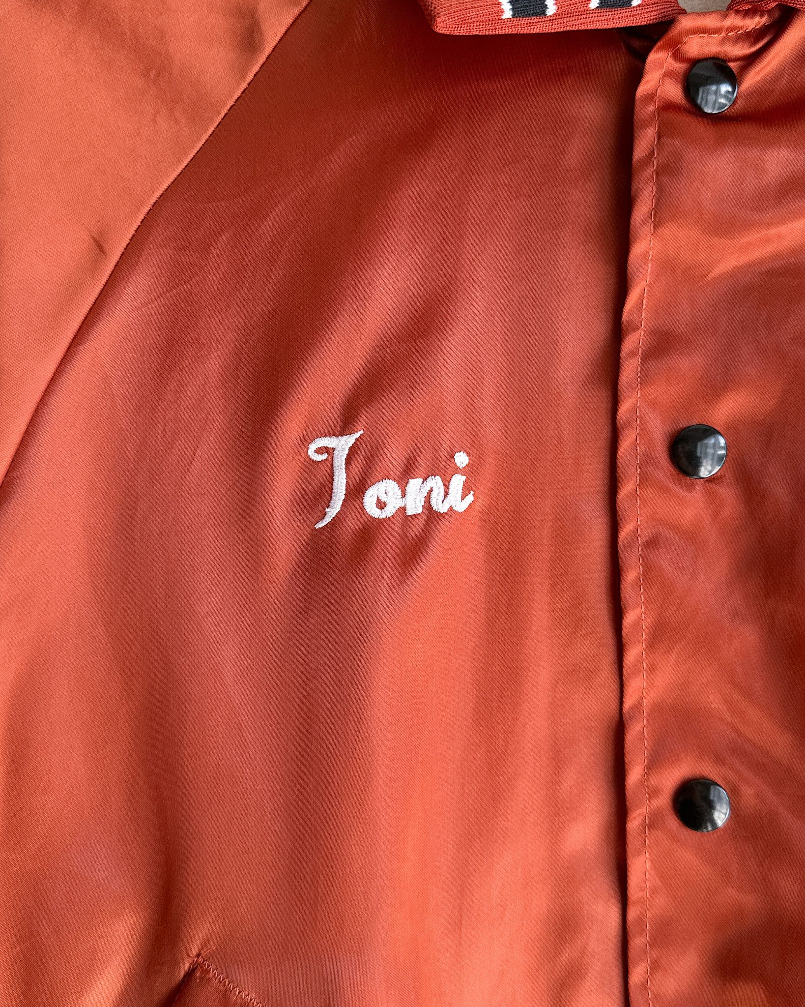 Vintage Vintage 1980s Aristo Jac Satin Snap Button Jacket Men's M Size US M / EU 48-50 / 2 - 2 Thumbnail