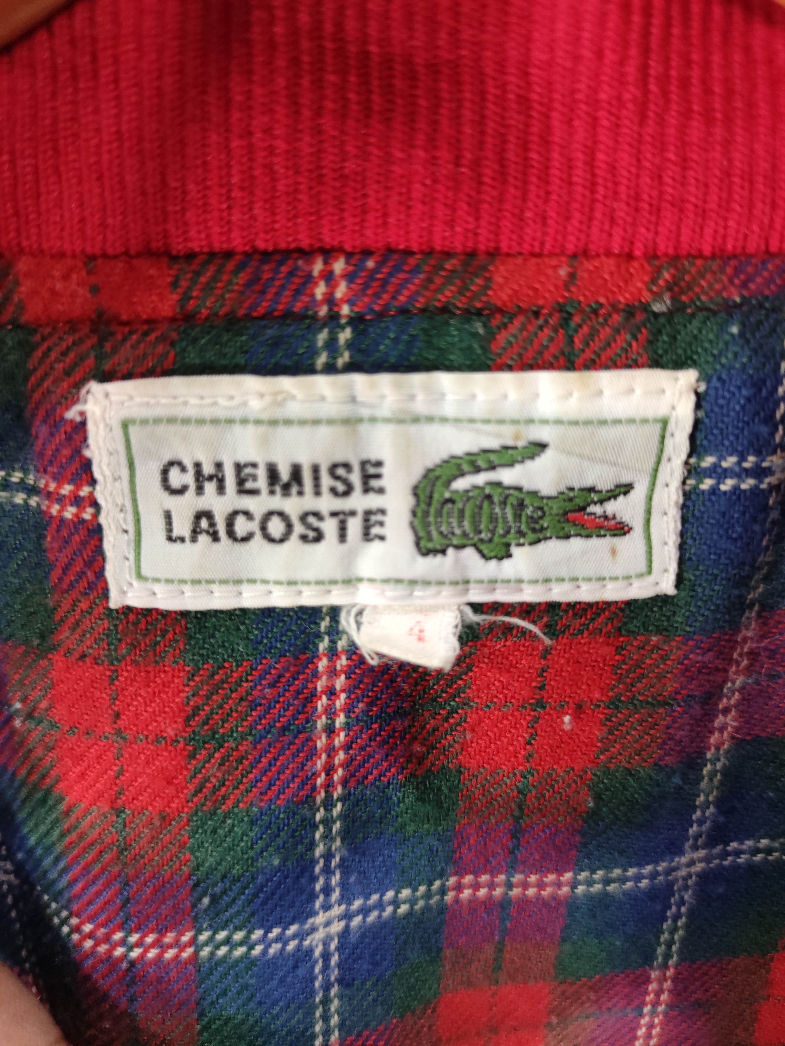 Lacoste Vintage Chemise Lacoste Casual Jacket Zipper Size US L / EU 52-54 / 3 - 8 Thumbnail