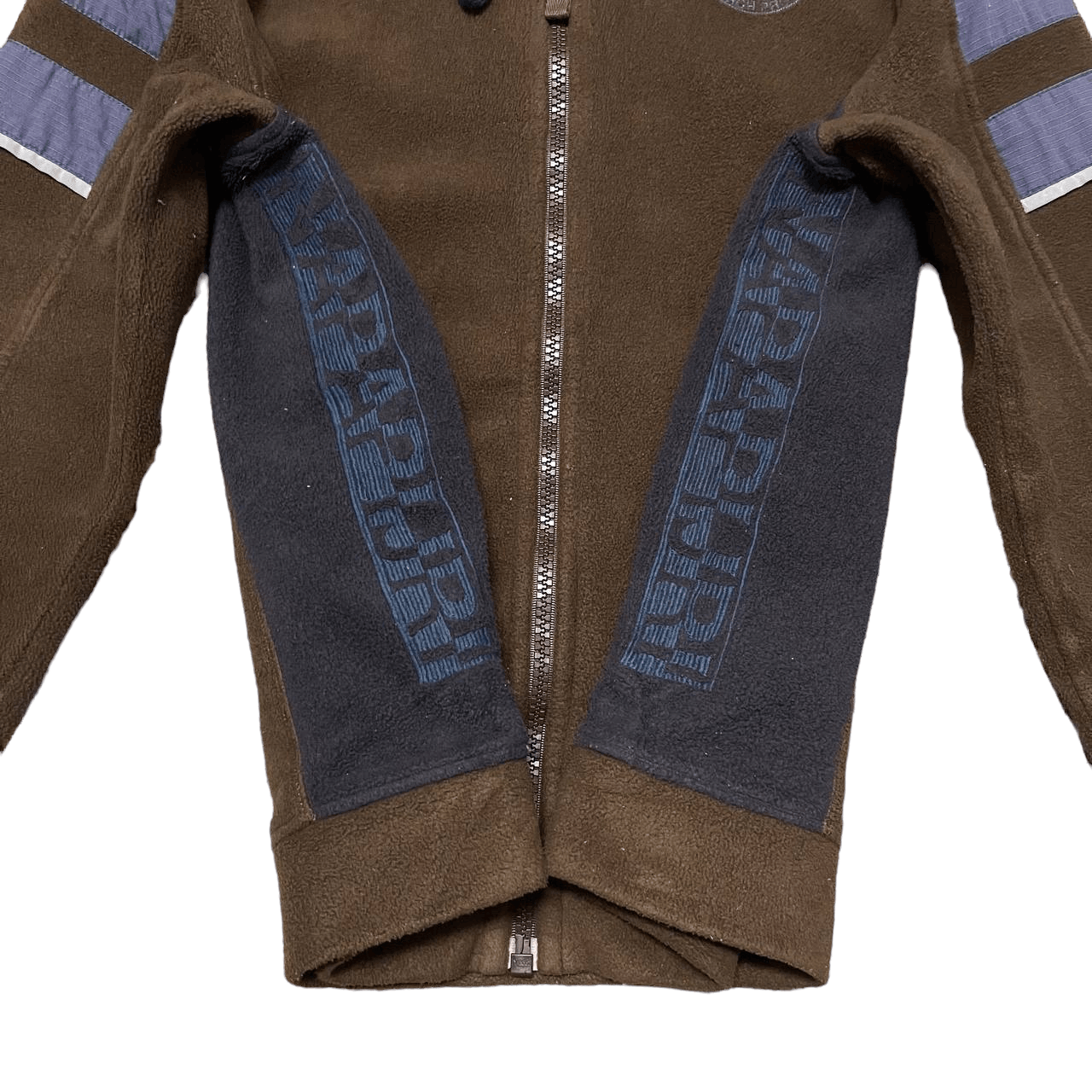 Napapijri Vintage Napapijri Fleece Hoodie Jacket Size US M / EU 48-50 / 2 - 6 Thumbnail