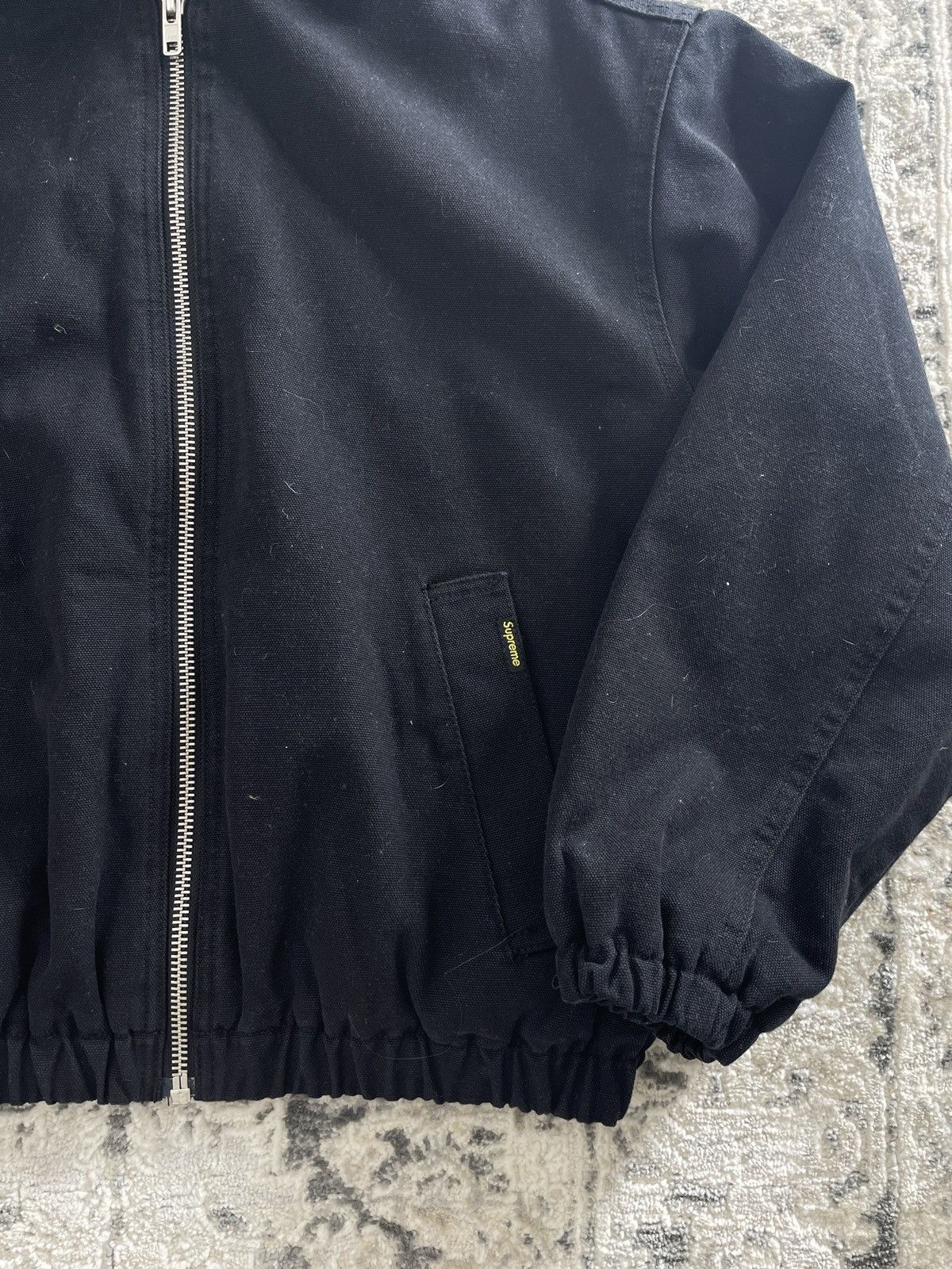 Supreme supereme fw25 codura workwear denim bomber Size US S / EU 44-46 / 1 - 3 Thumbnail