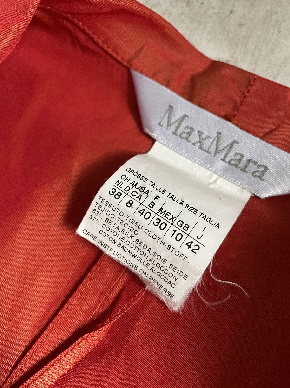 Max Mara × Vintage Vintage Max Mara 90’s Wrap Blouses Silk VERY RARE Size S / US 4 / IT 40 - 16 Thumbnail