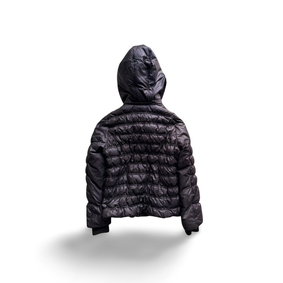 Vintage Vintage Guess Y2K Faux Fur Hood Down Feather Puffer Jacket Size L / US 10 / IT 46 - 6 Thumbnail