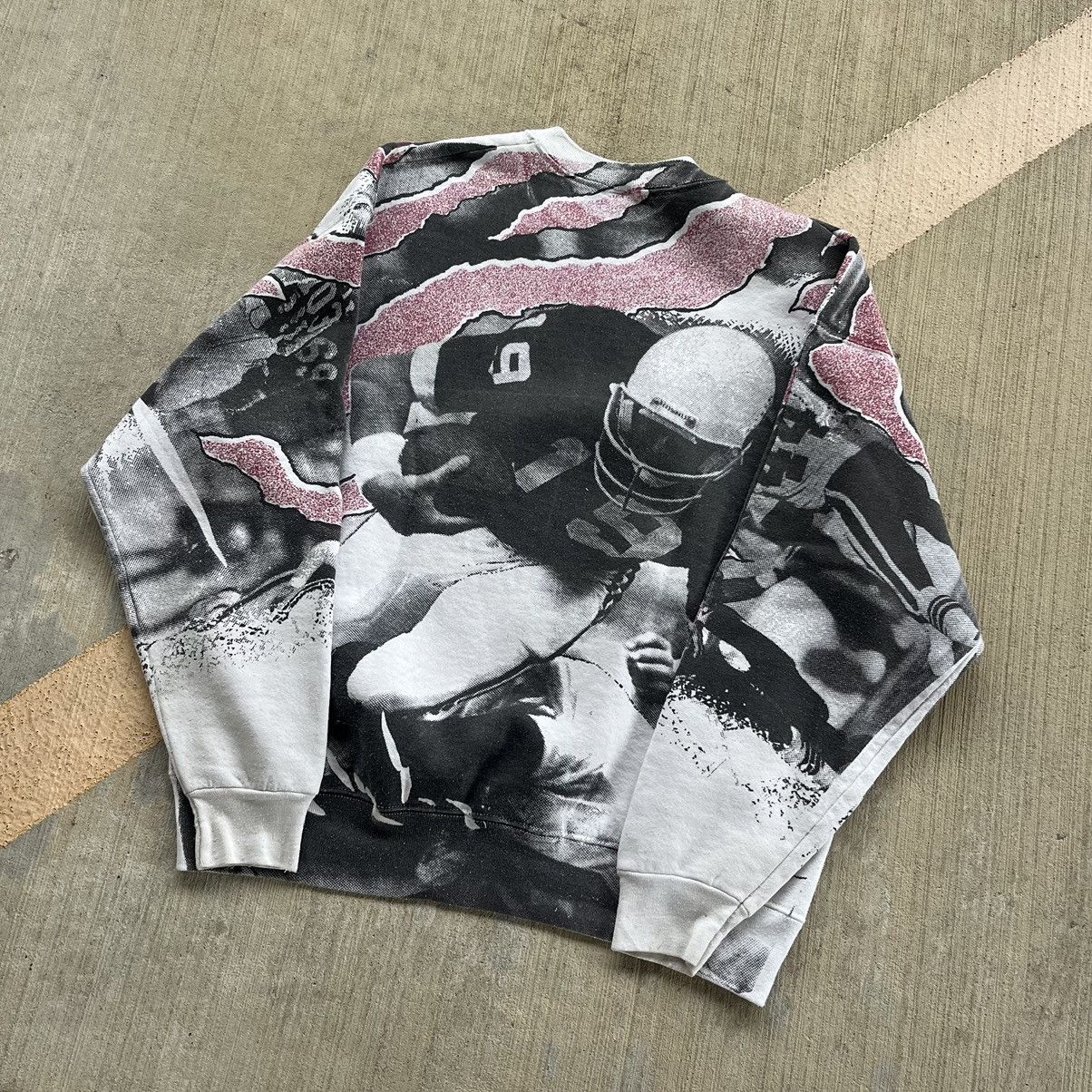 NFL × Vintage Rare Vintage 90s Washington Redskins AOP crewneck Size US XL / EU 56 / 4 - 3 Thumbnail