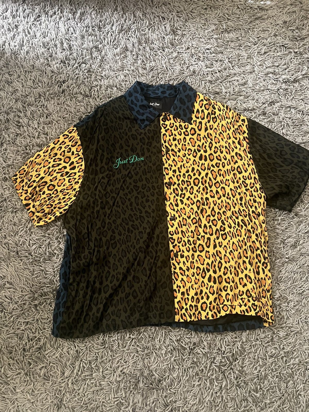 Just Don JUST DON JUNGLE BOWLING SHIRT Size US L / EU 52-54 / 3 - 1 Thumbnail