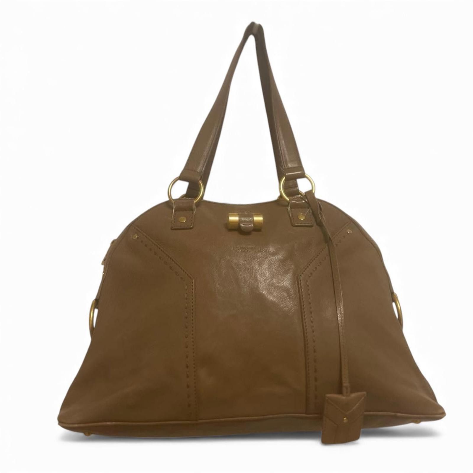 Saint Laurent Paris Saint Laurent - Rive Gauche Saint Tropez Brown Size ONE SIZE - 2 Thumbnail