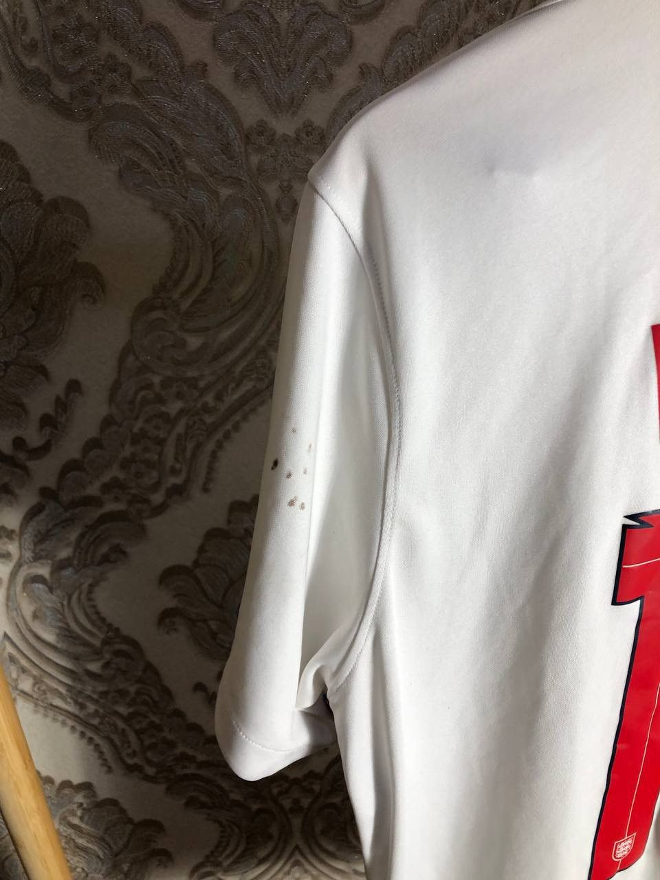 Vintage VERY RARE NIKE ENGLAND SOCCER JERSEY RETRO MANCHESTER UNITED Size US XL / EU 56 / 4 - 7 Thumbnail