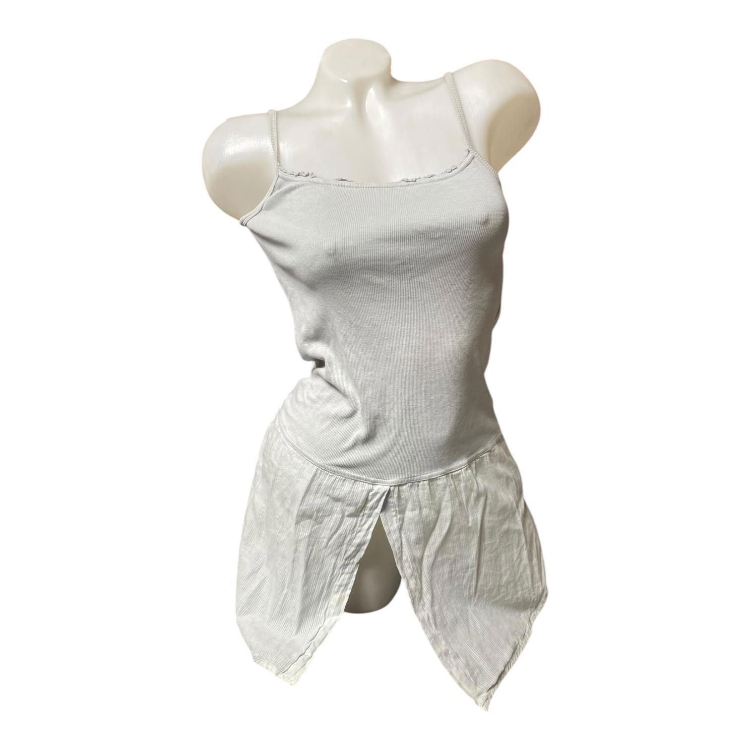 Cop Copine The Cop Copine Neutral Slit Top Size ONE SIZE - 2 Thumbnail