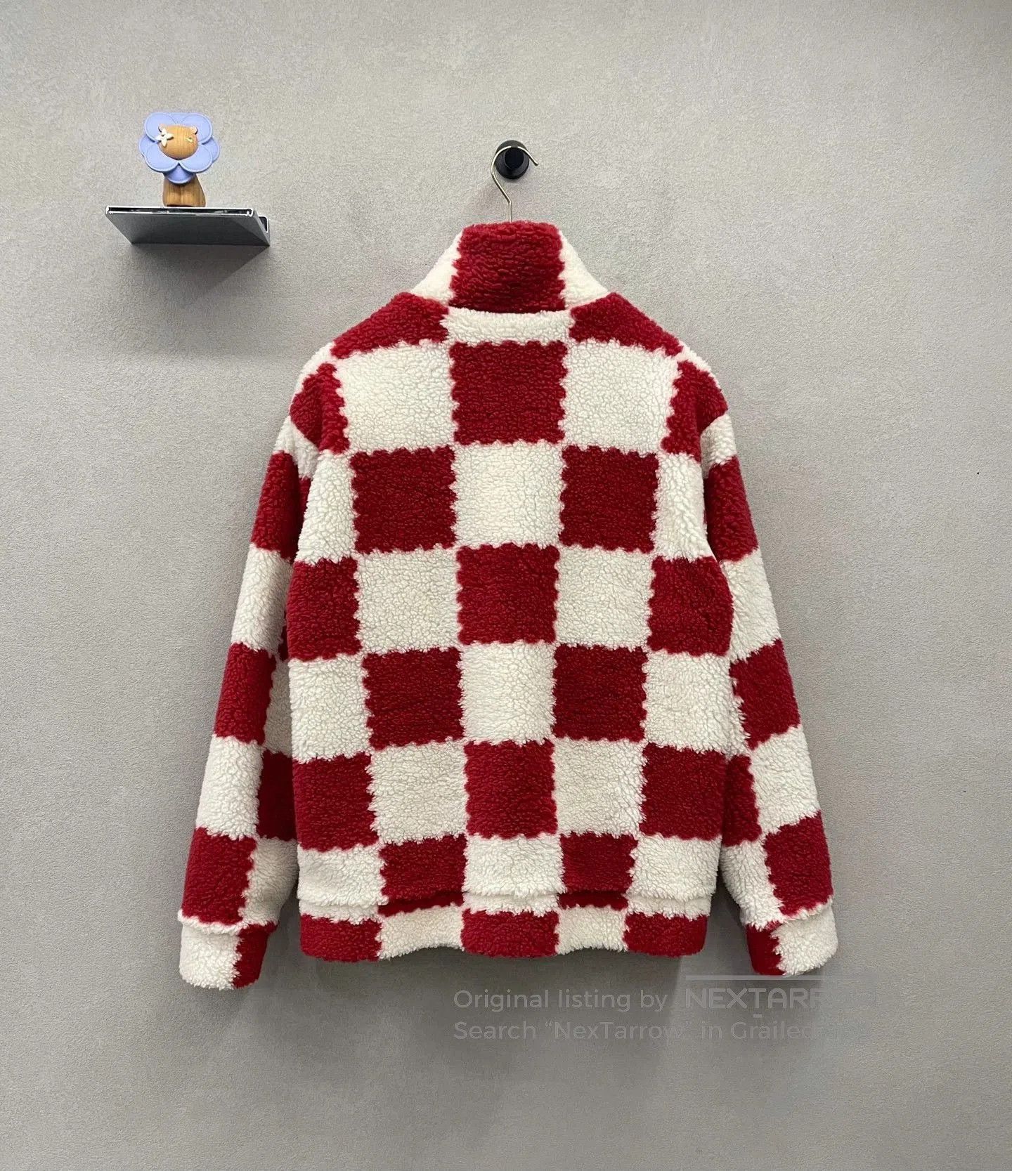 Louis Vuitton lv x nigo2 red and white checkered jacket. Size US XL / EU 56 / 4 - 2 Thumbnail