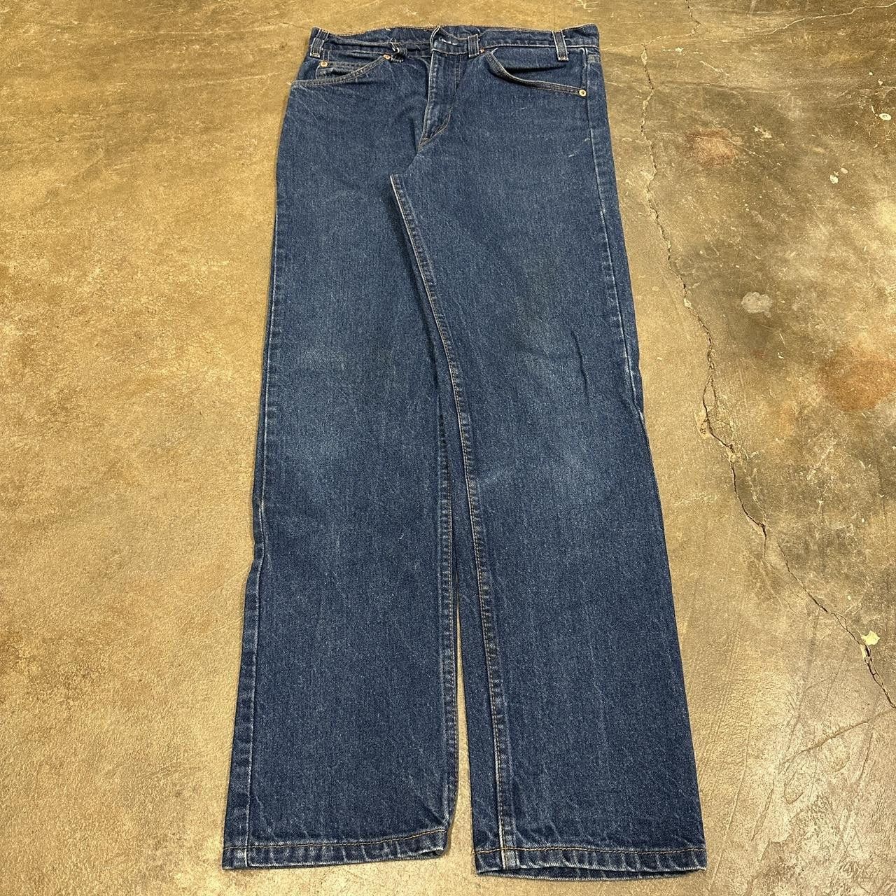 Levi's Vintage Levi’s 505 Orange Tab Blue Jeans 32 x 30 Size US 32 / EU 48 - 2 Thumbnail