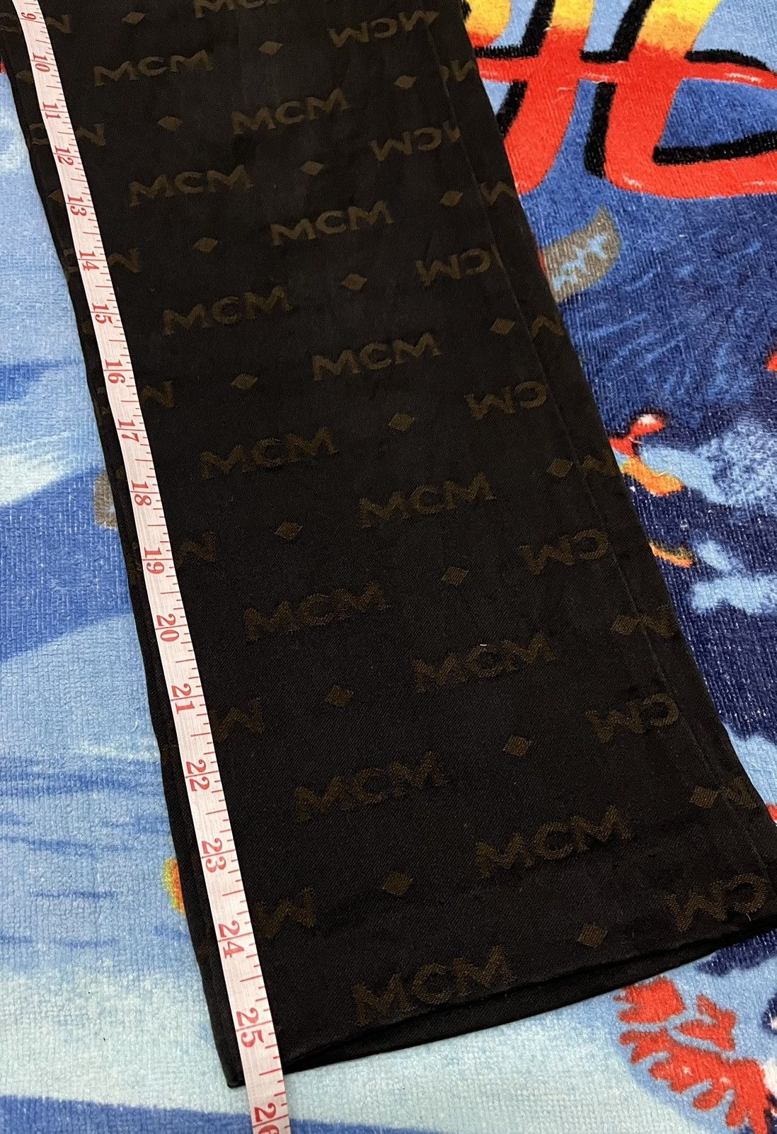 MCM Rare🔥MCM Monogram Fullprint Pant Size 26" / US 2 / IT 38 - 17 Thumbnail