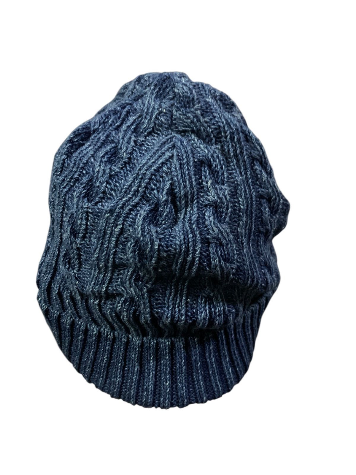 Designer × Japanese Brand × Kapital Crochet Knitted Beany Hat By Hand Made Size ONE SIZE - 6 Thumbnail