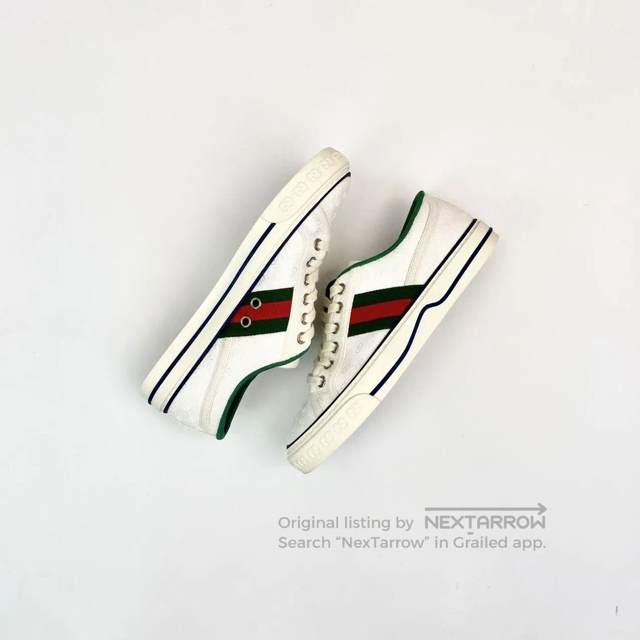 Gucci Guicci 1977 series canvas shoes| Size US 5.5 / IT 35.5 - 3 Thumbnail