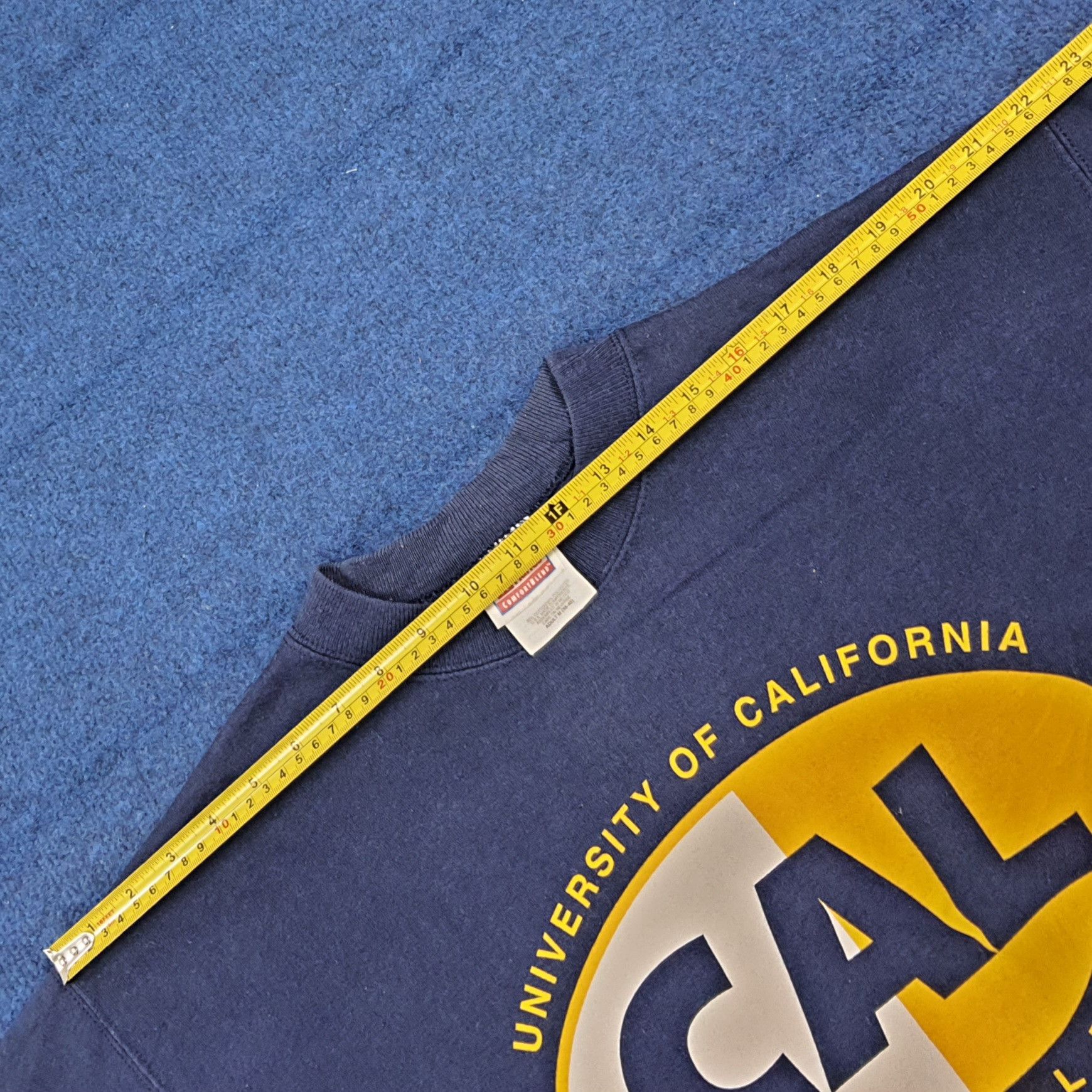 Hanes Vintage University of California Berkeley Sweatshirt C283N10 Size US M / EU 48-50 / 2 - 9 Thumbnail