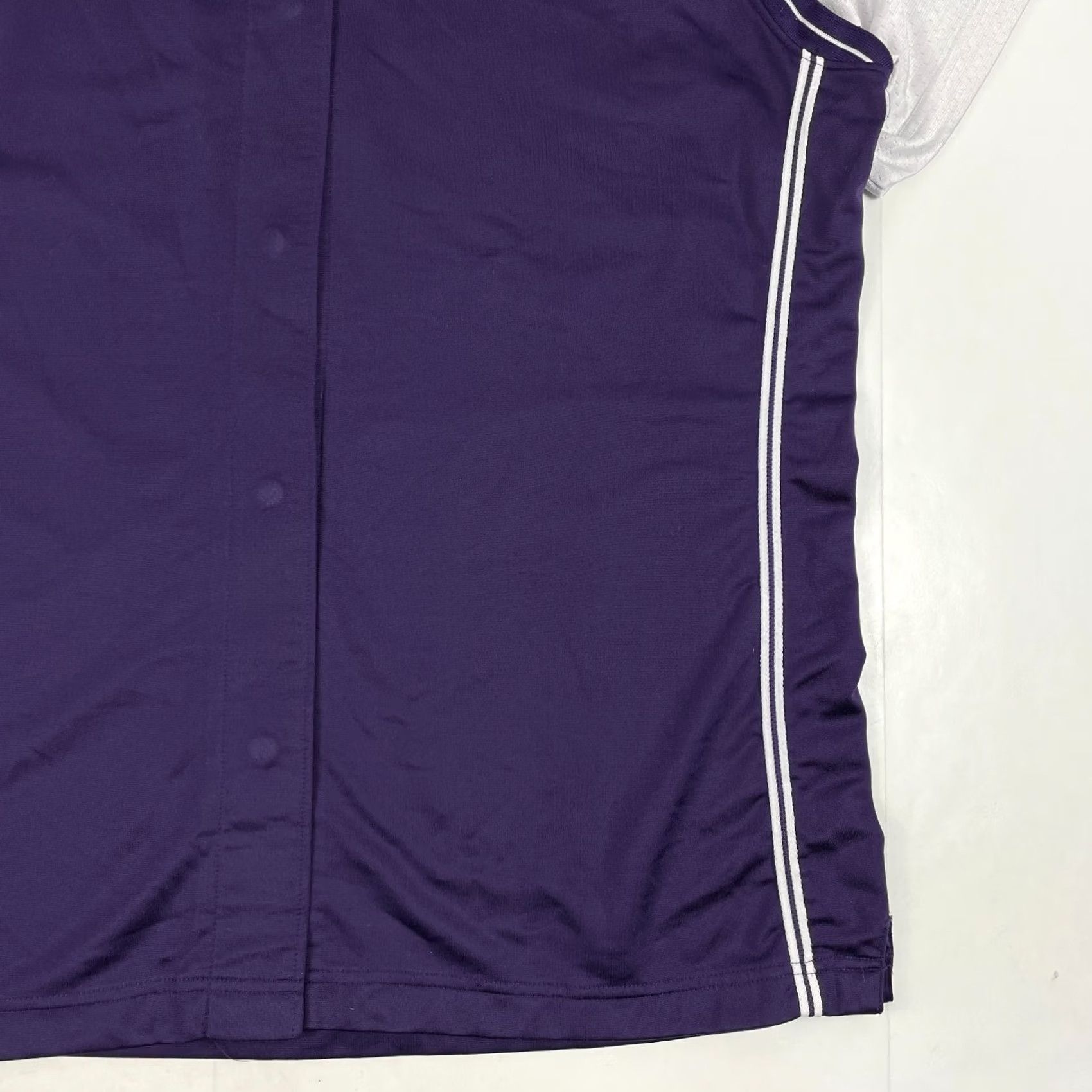 Adidas Adidas Purple Jersey Mens Extra Large Sleeve Short Size US XL / EU 56 / 4 - 4 Thumbnail