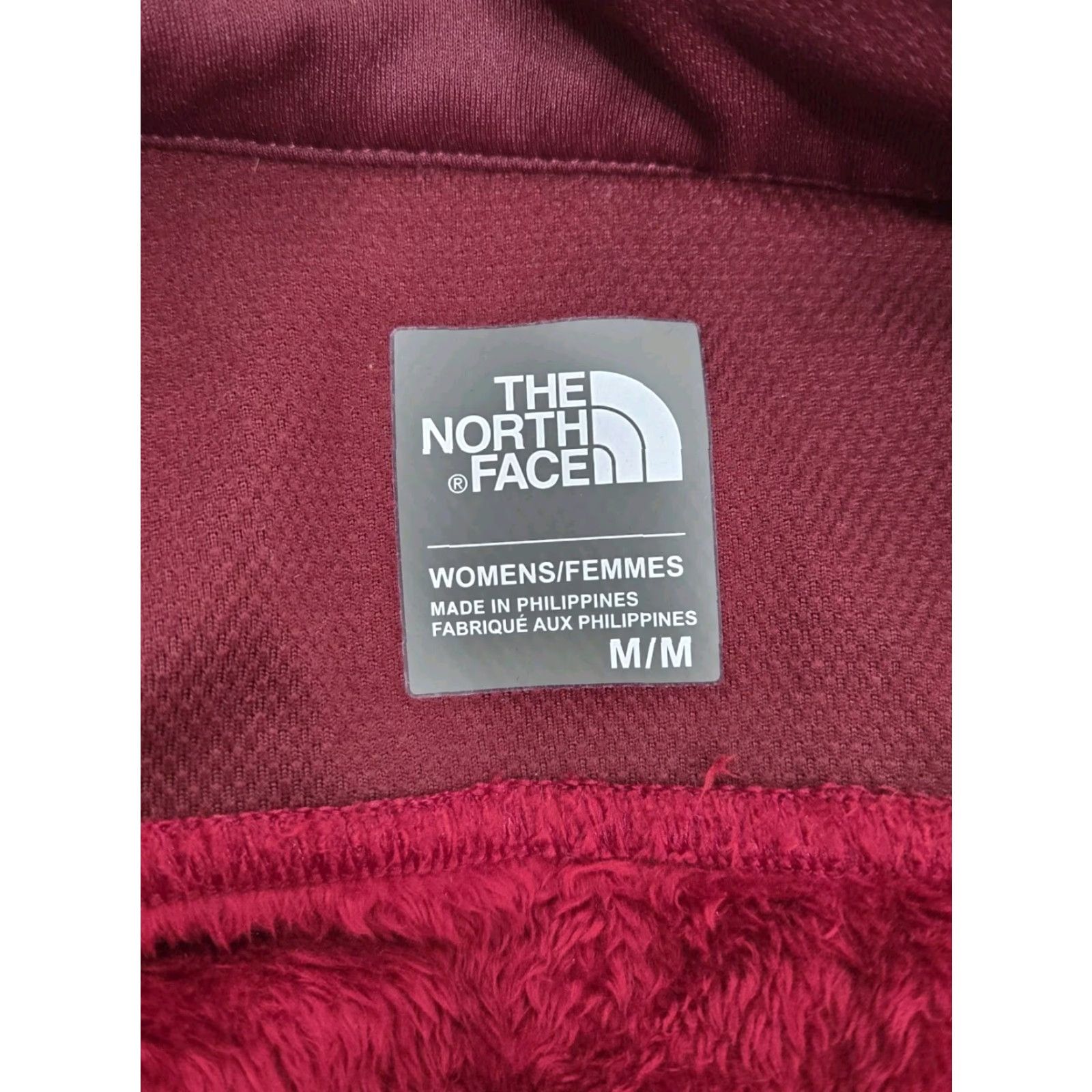 The North Face The North Face Womens Jacket M Fleece Full Zip Red Long Sleeve Sherpa Osito Baggy? Size M / US 6-8 / IT 42-44 - 4 Thumbnail