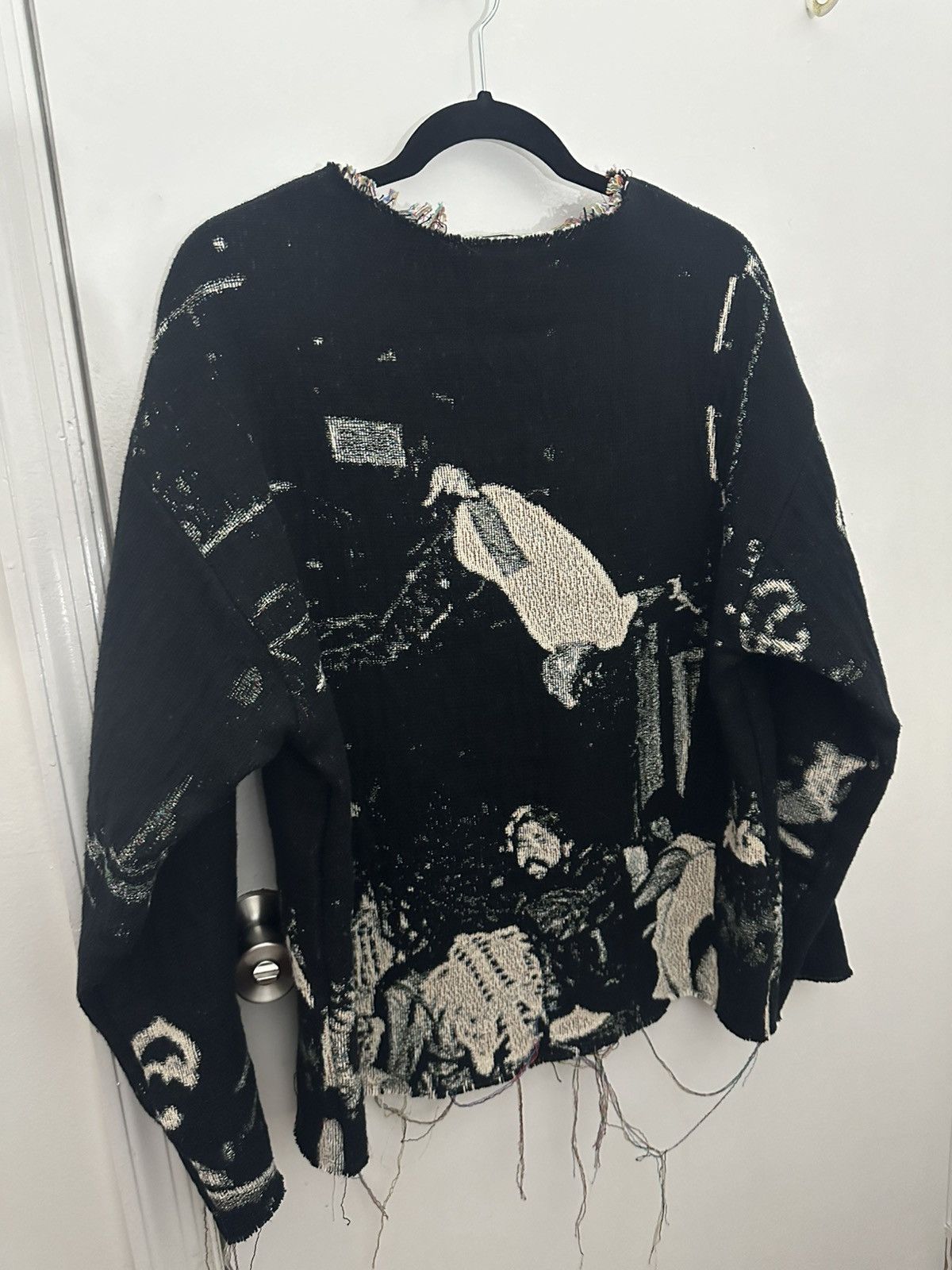 AWGE Die Lit Tapestry Crewneck (Like 4x1111) Size US M / EU 48-50 / 2 - 4 Thumbnail