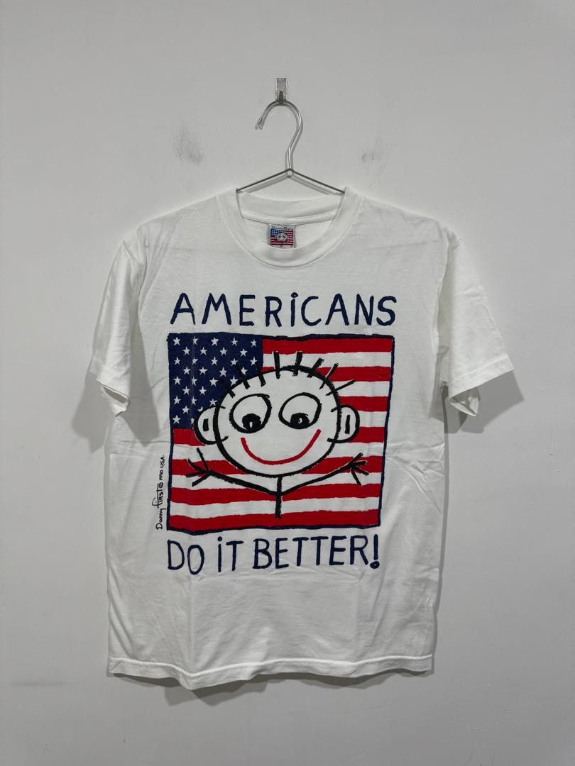 Vintage Vintage 1990 Danny's First Tee Size US L / EU 52-54 / 3 - 1 Thumbnail