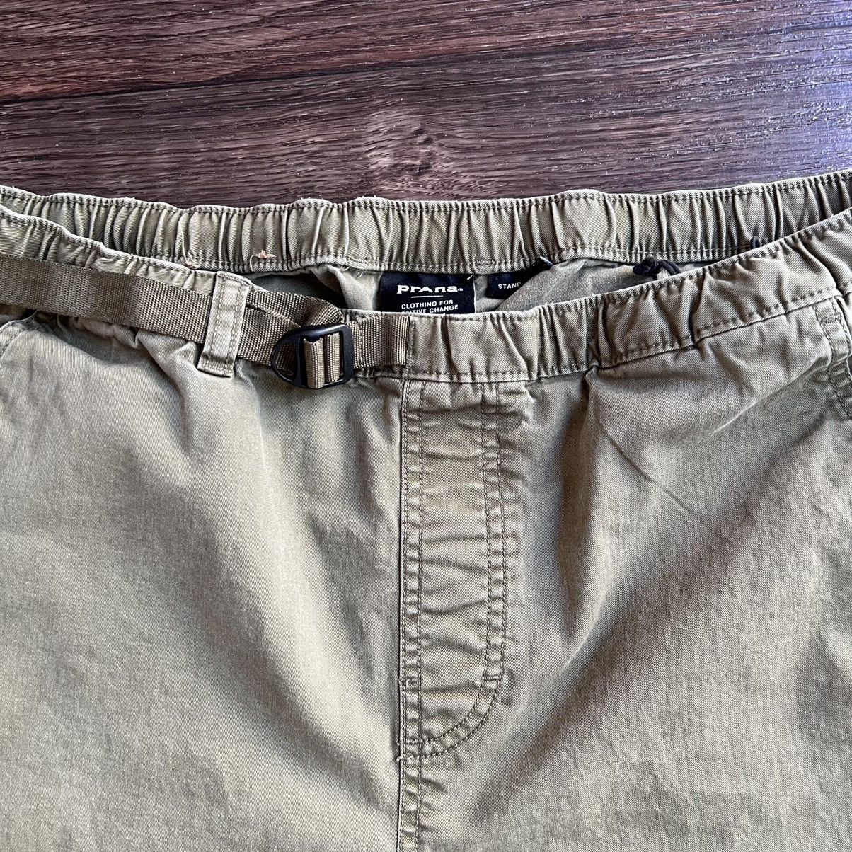 Prana Green Hiking Streetwear cargo PrAna Pants M Size US 32 / EU 48 - 3 Thumbnail