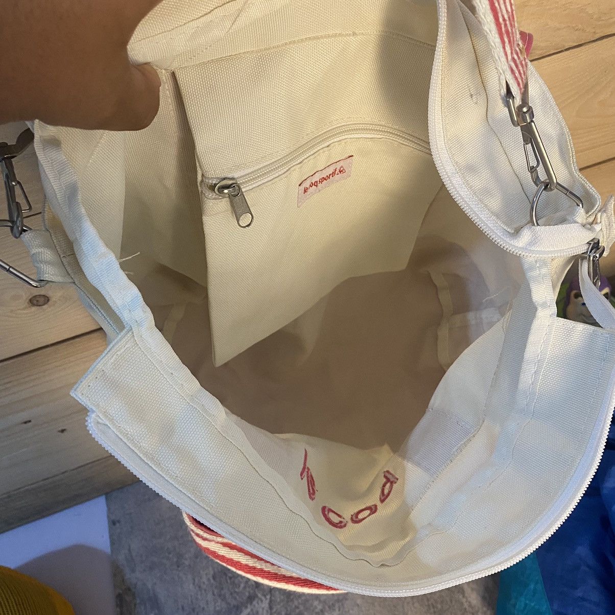 Other Beautiful Cotton Le Coq Sportif Sling Bag Size ONE SIZE - 6 Thumbnail