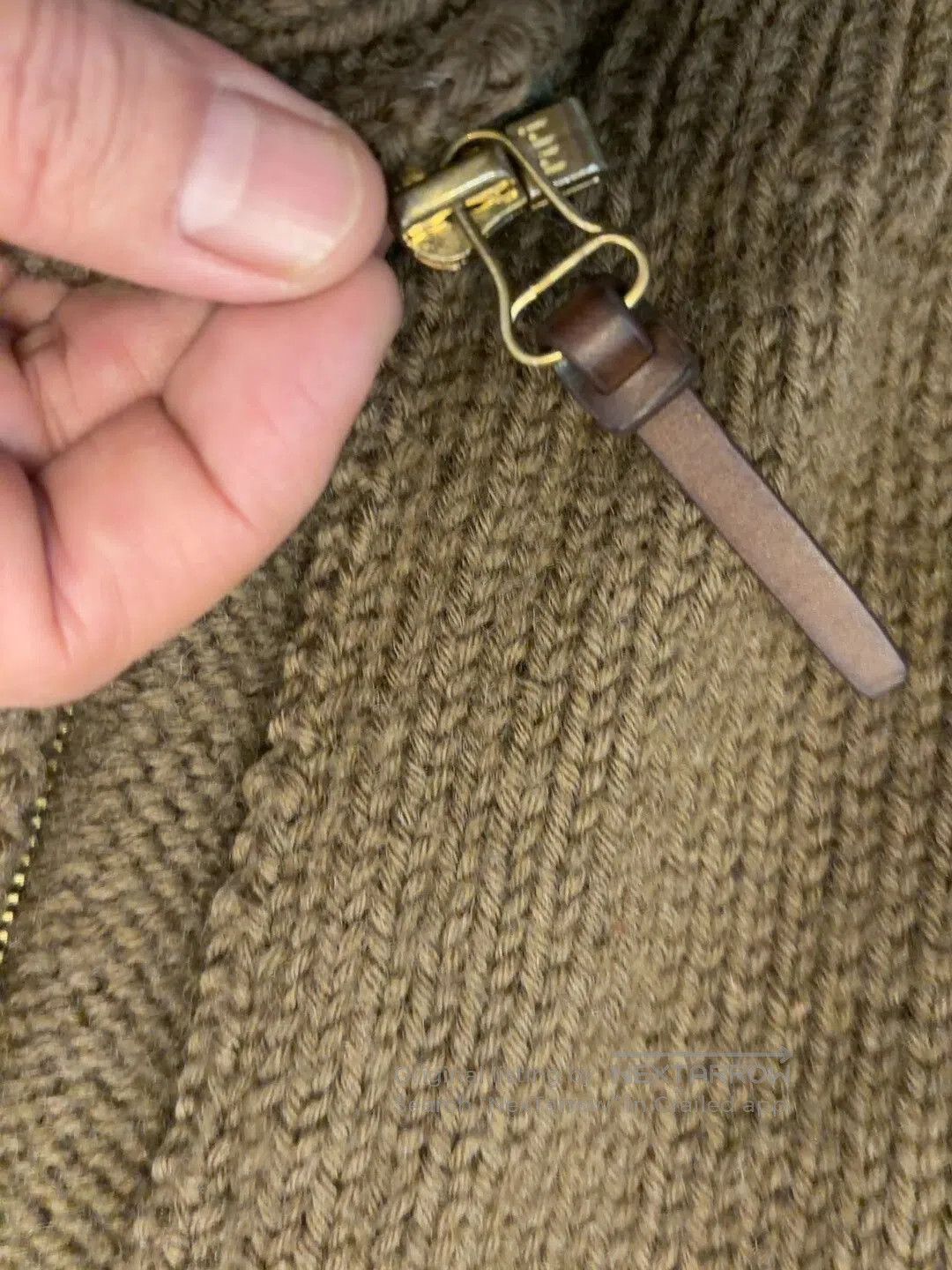 Visvim visvim Sturgis Zip Sweater in Brown. Size US L / EU 52-54 / 3 - 4 Thumbnail